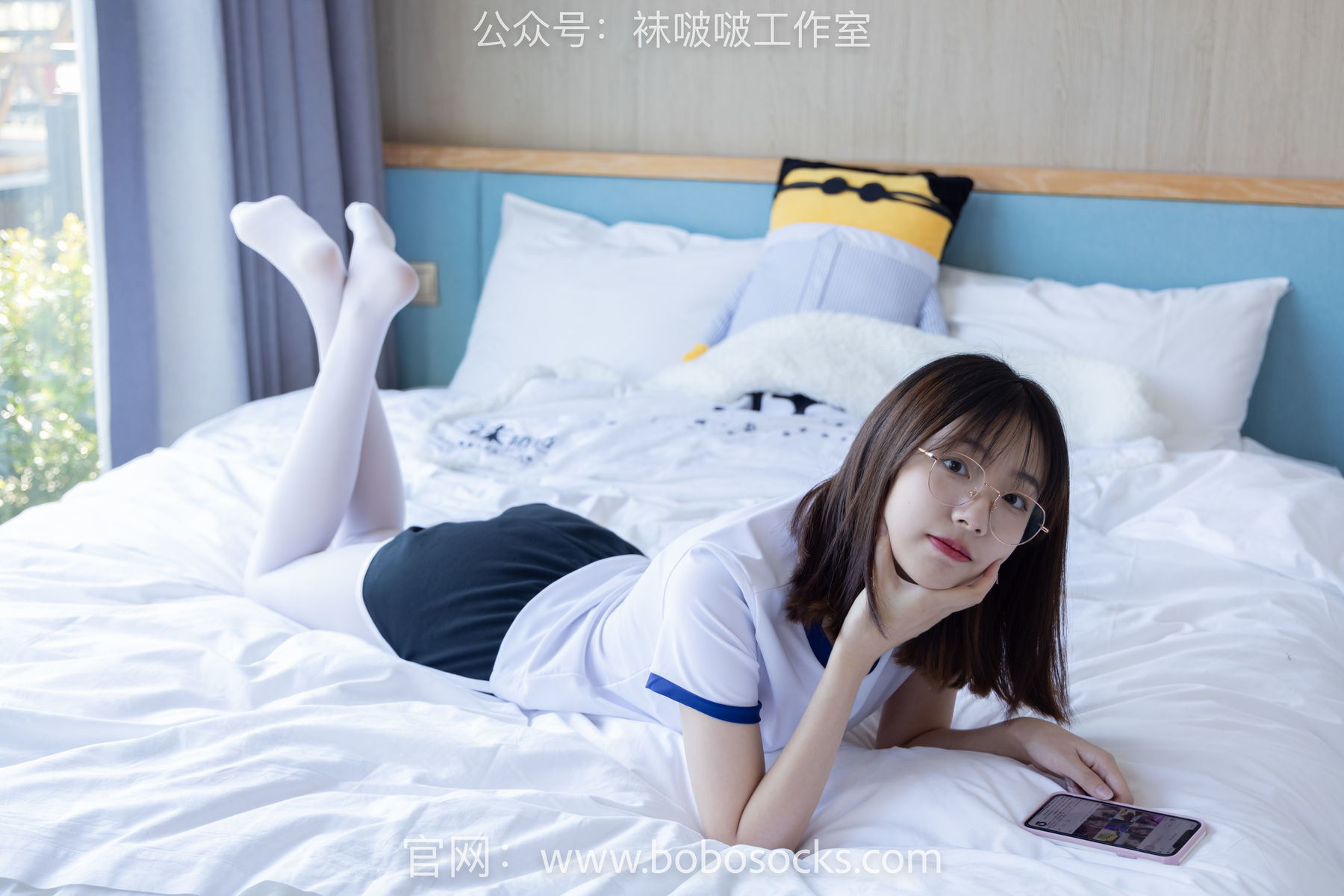 图片[96]-BoBoSocks袜啵啵 No.108 小甜豆-皮鞋、厚白丝、踩奶油蛋糕剧情[137P]-六色网