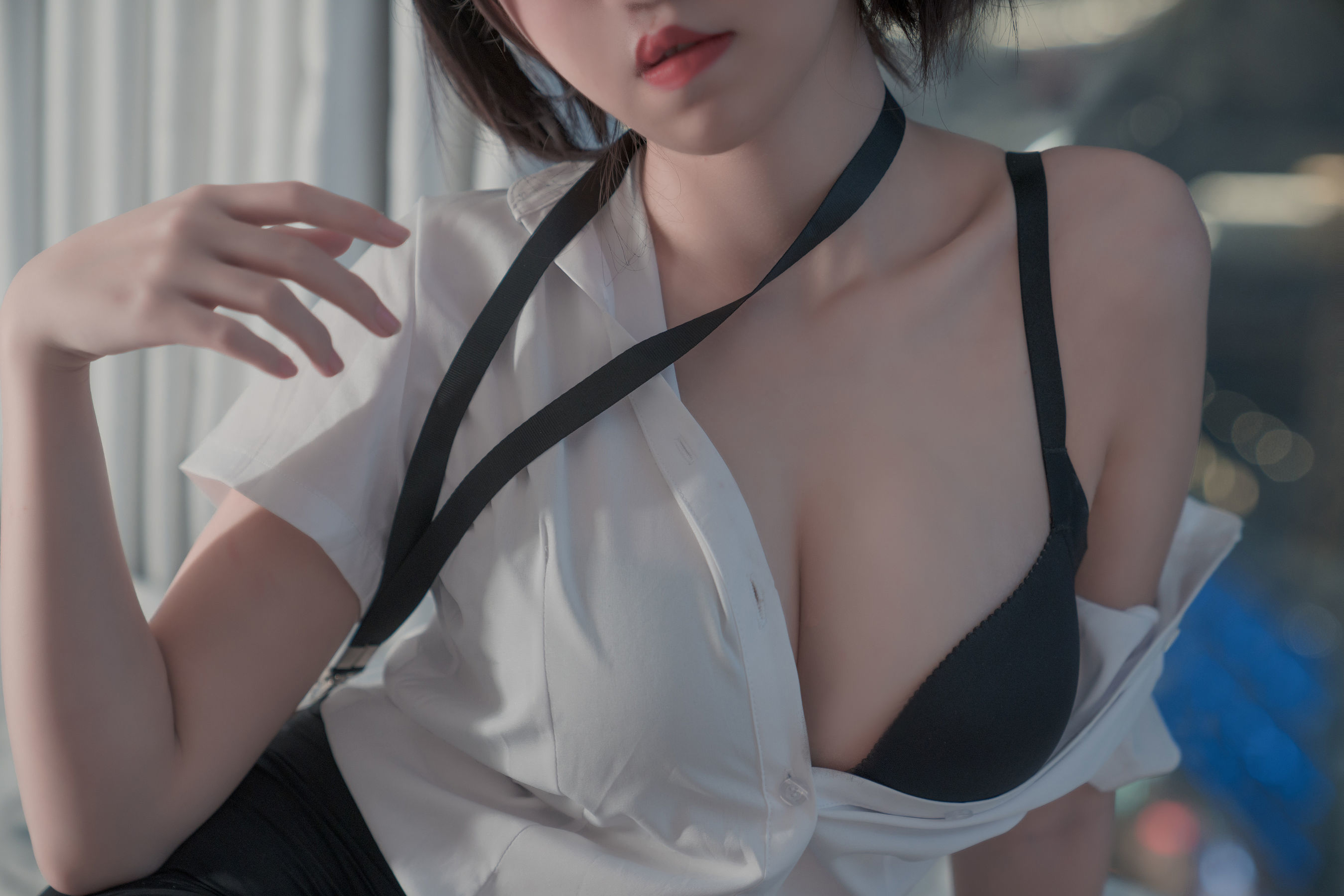 图片[39]-鬼马少女阿薰kaOri 黑丝OL[39P]-六色网