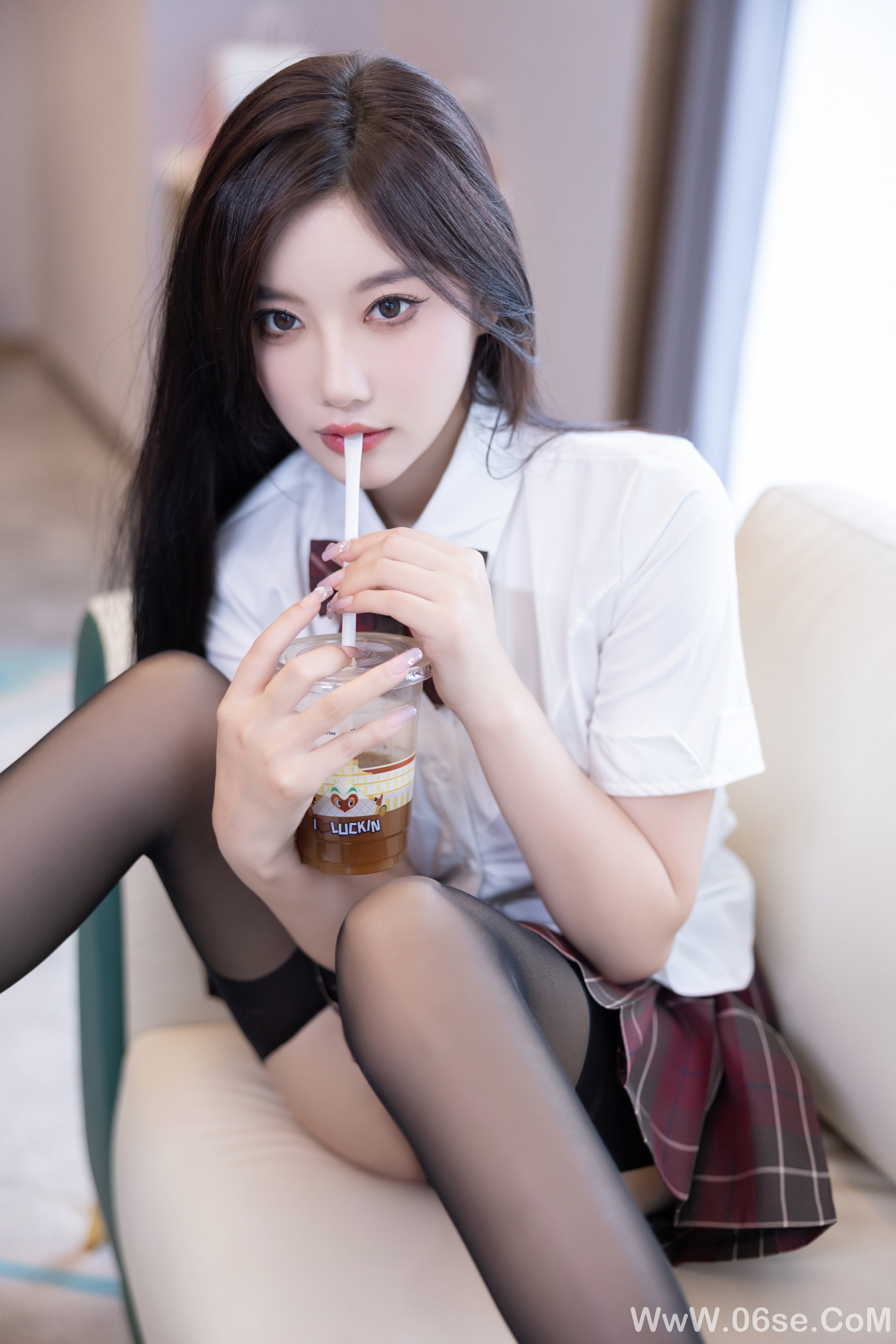 图片[56]-杨晨晨Yome – 性感JK制服[125P]-六色网