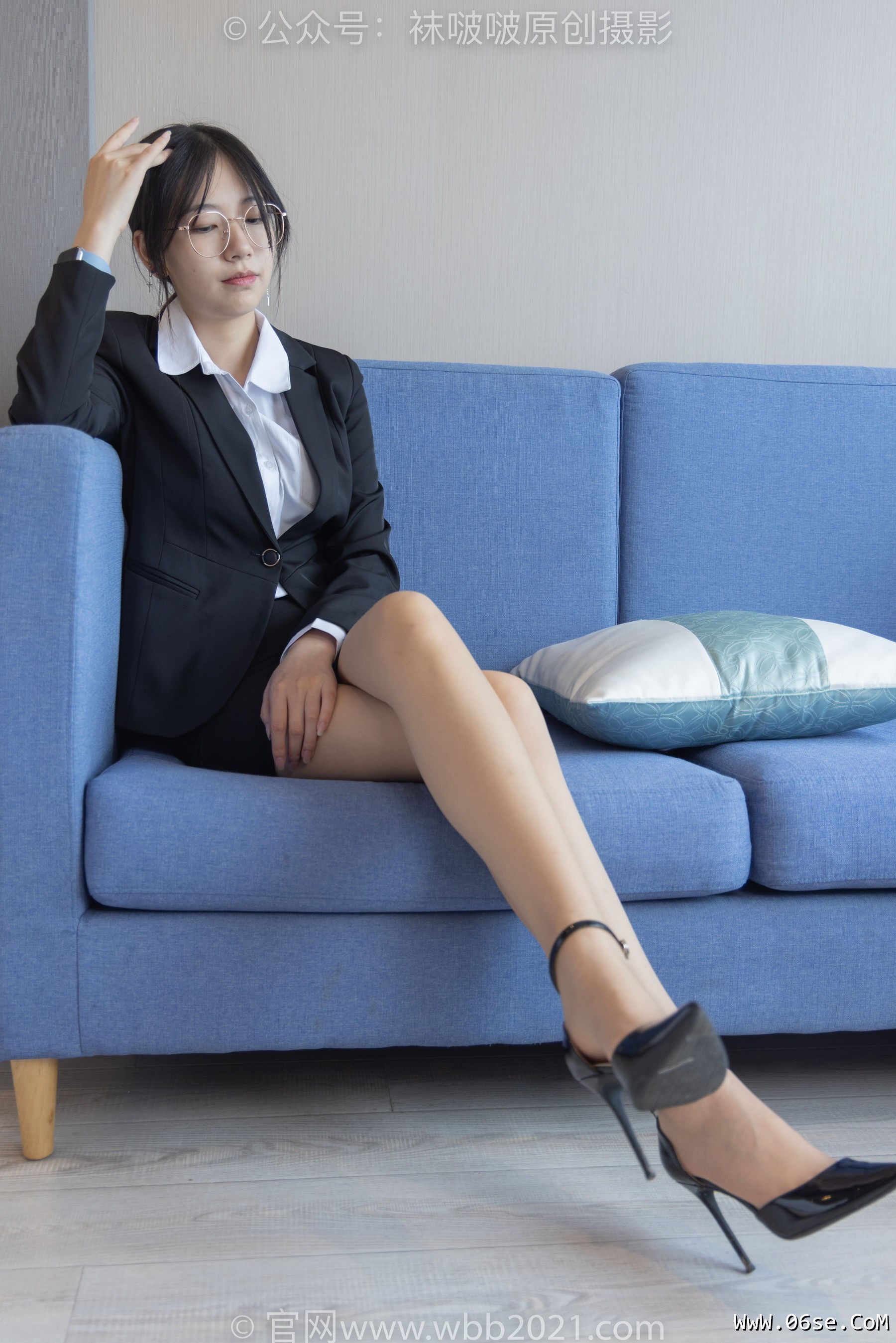 图片[54]-BoBoSocks袜啵啵 No.320 小甜豆 -高跟鞋、肉丝、ol风[140P]-六色网