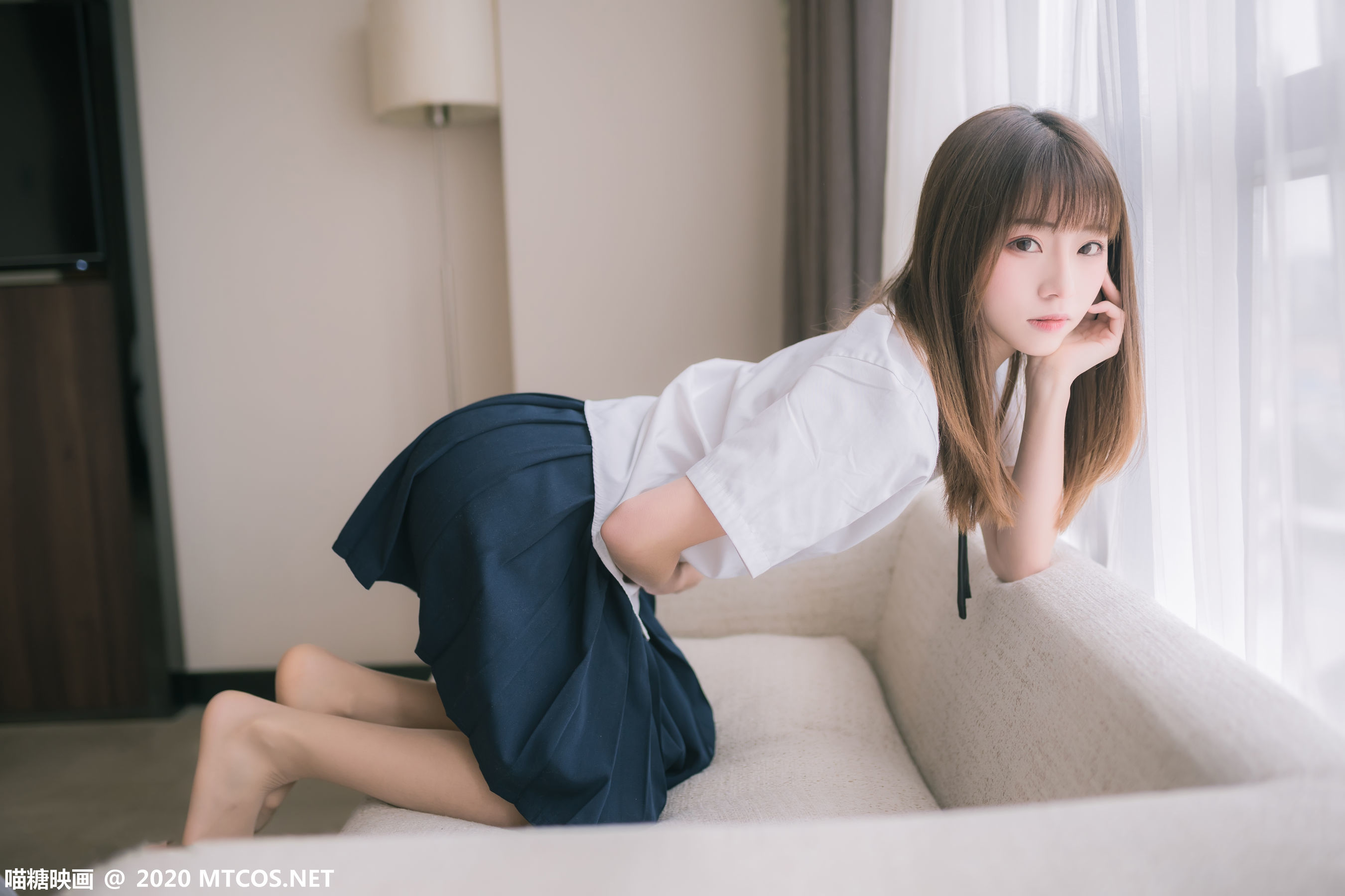 图片[32]-[喵糖映画] JKL.012 夏季校服JK制服 [48P]-六色网