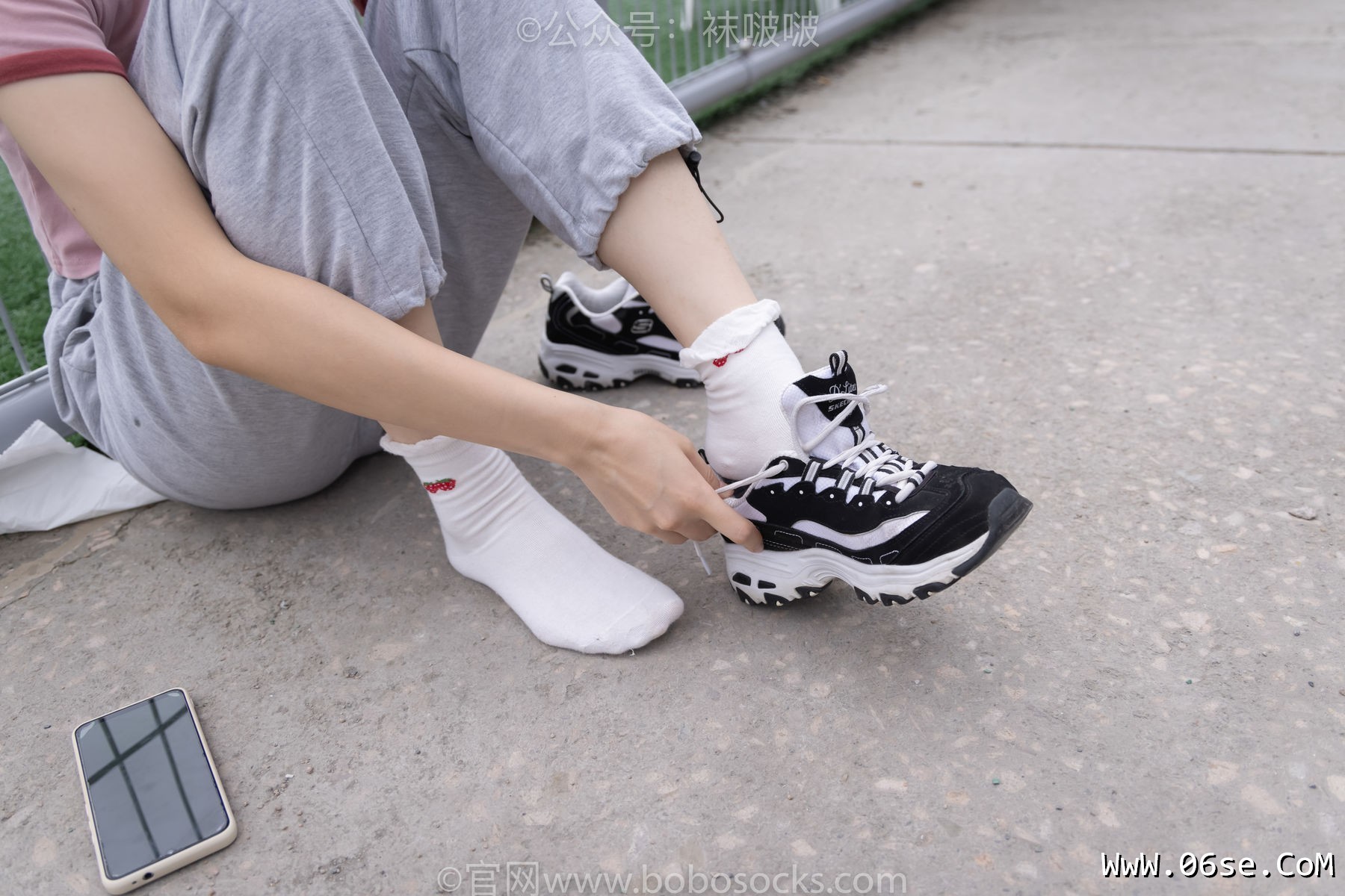 图片[60]-BoBoSocks袜啵啵 No.016 熊熊-斯凯奇运动鞋、棉袜、裸足[147P]-六色网