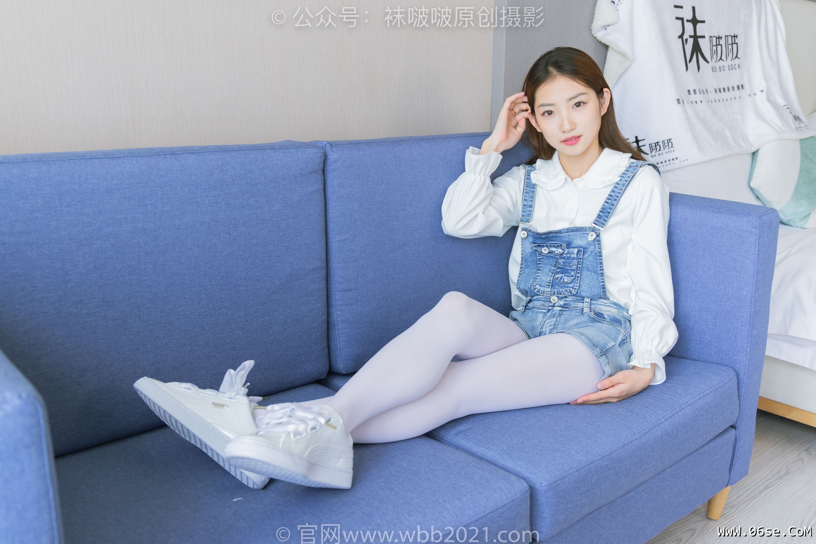 图片[61]-BoBoSocks袜啵啵 No.261 小沫 -板鞋、厚白丝[142P]-六色网