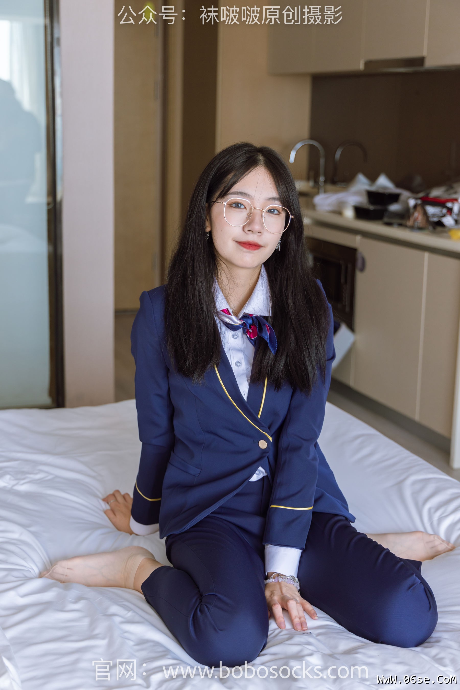 图片[30]-BoBoSocks袜啵啵 No.139 小甜豆-高跟鞋、短肉丝、空姐制服[140P]-六色网