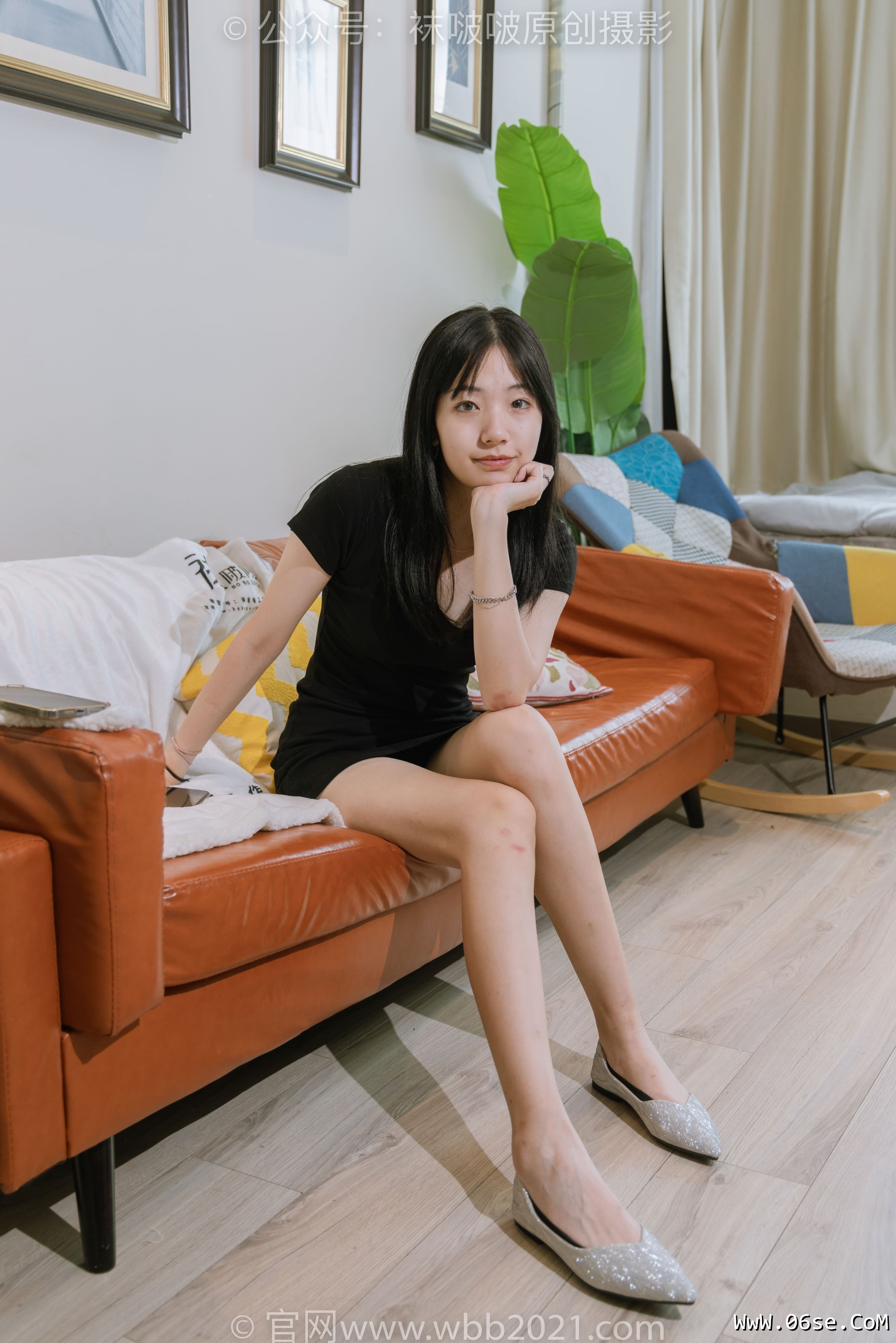 图片[86]-BoBoSocks袜啵啵 No.363 小甜豆 -两双平底鞋、黑色船袜、裸足[140P]-六色网