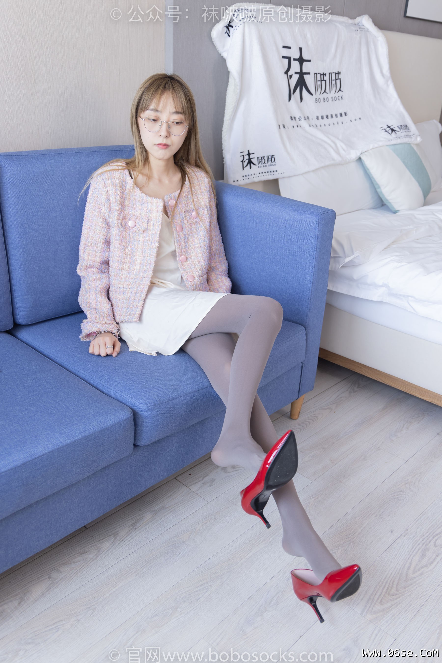 图片[64]-BoBoSocks袜啵啵 No.225 稚予-两双高跟鞋、厚灰丝[150P]-六色网