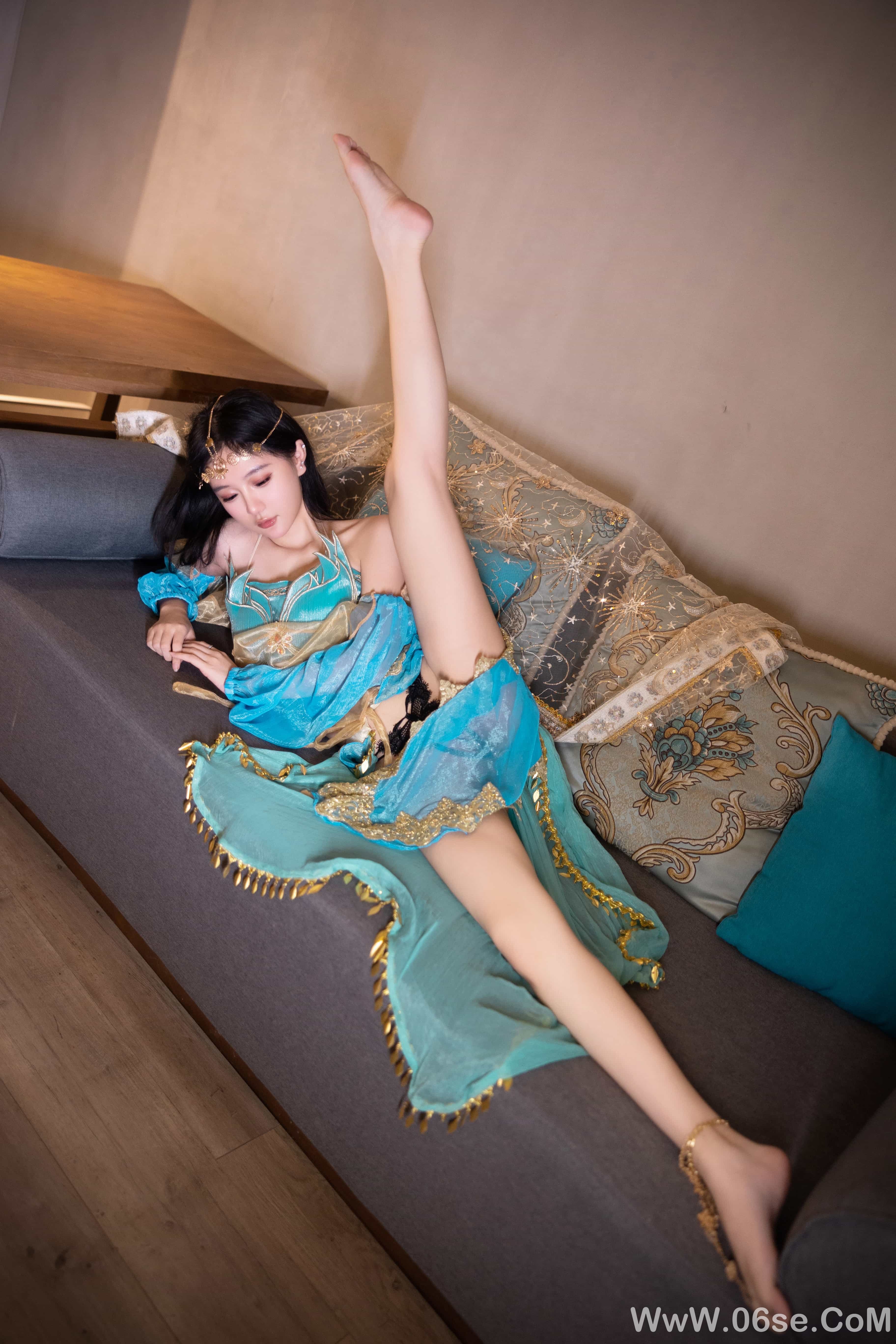 图片[37]-谢小蒽(幼幼) – 西域舞娘写真[92P]-六色网