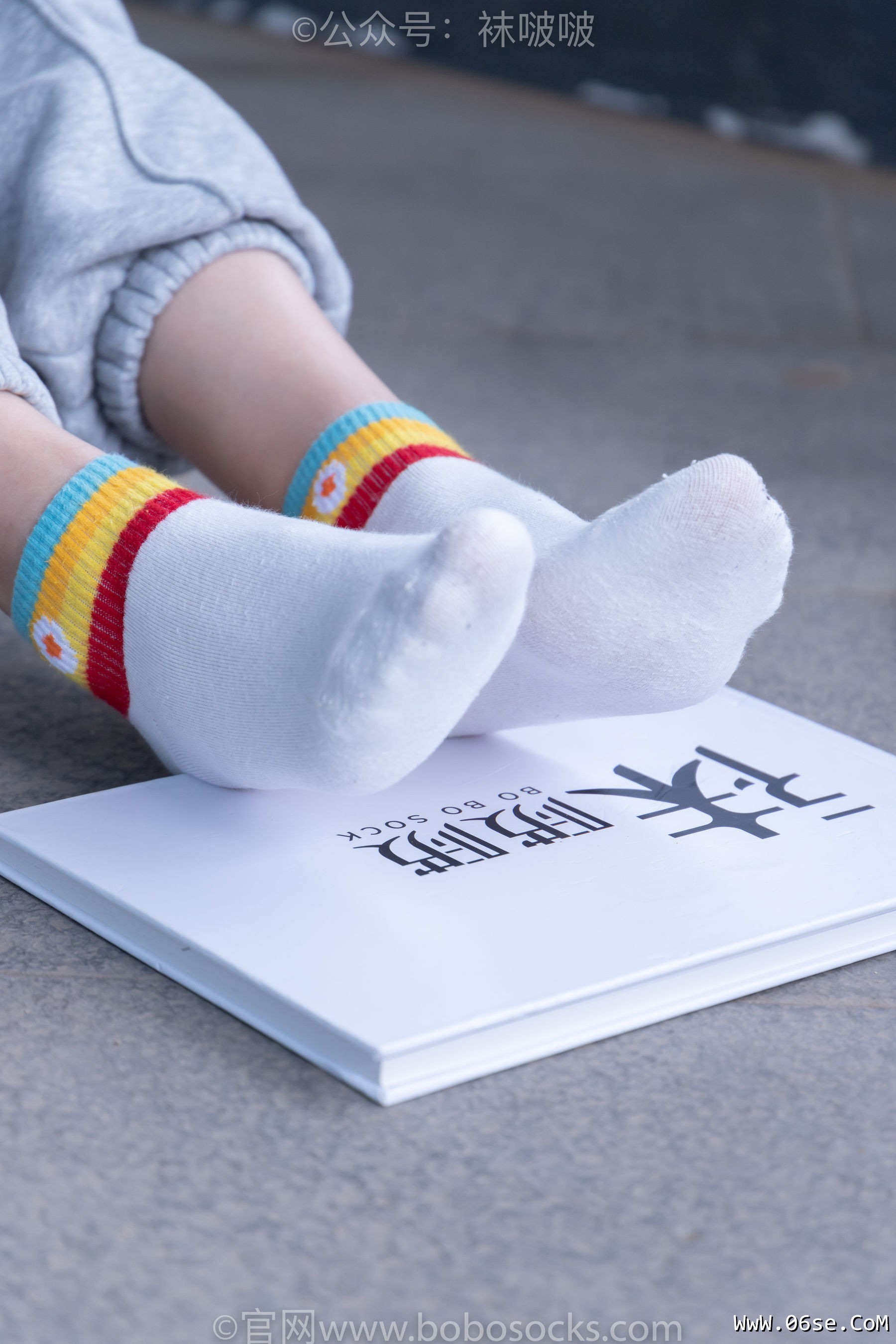 图片[83]-BoBoSocks袜啵啵 No.012 泡芙-运动鞋、白棉袜、裸足[132P]-六色网