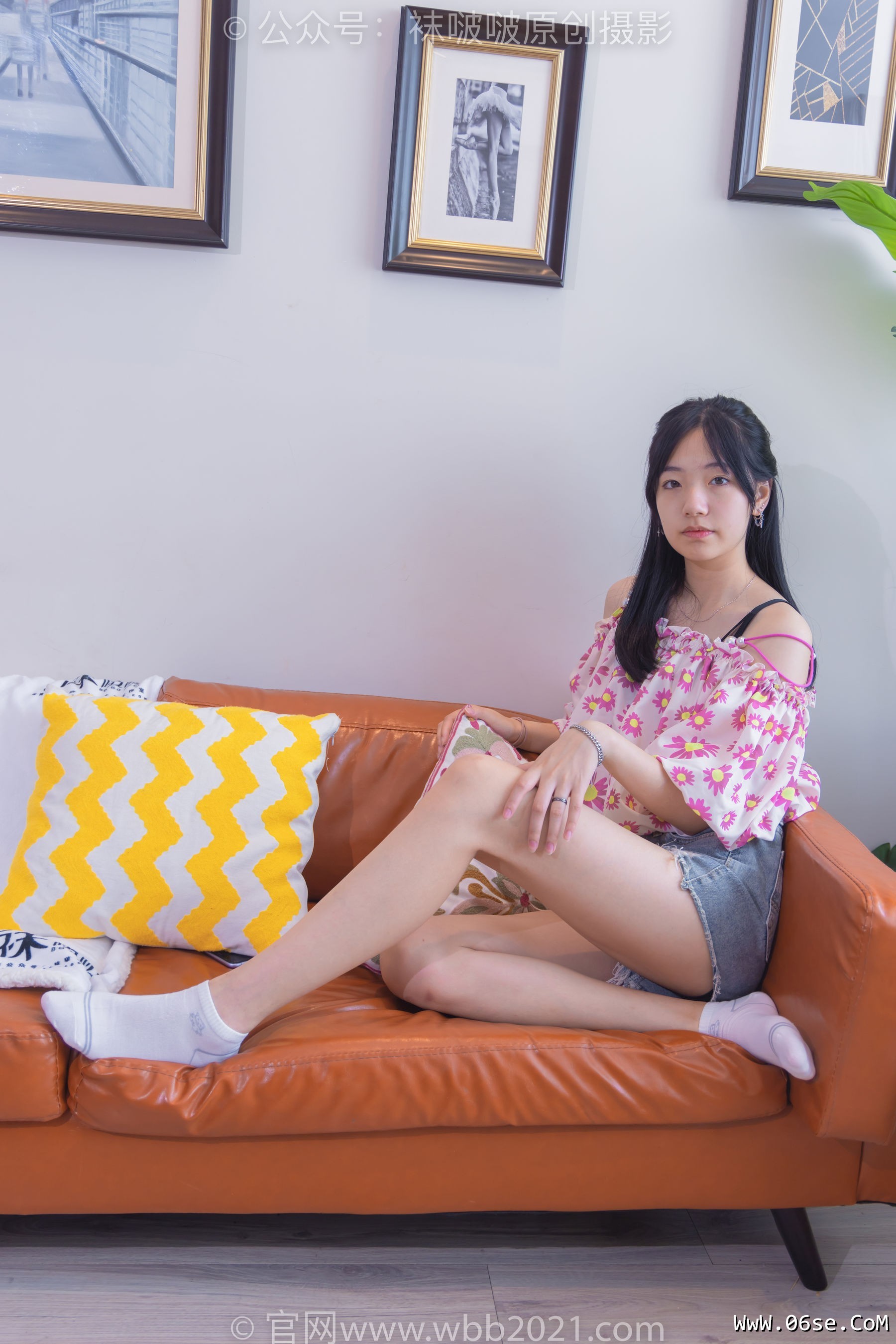 图片[7]-BoBoSocks袜啵啵 No.308 小甜豆 -长靴、白棉袜、裸足[170P]-六色网