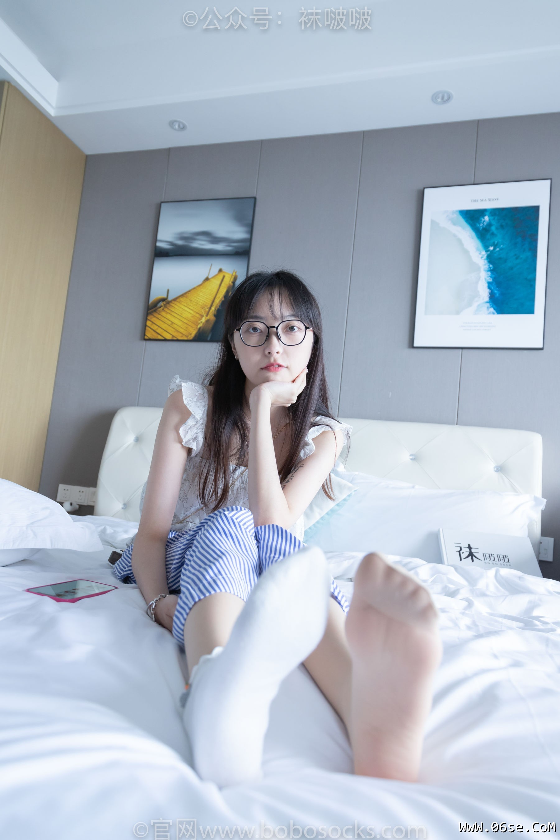 图片[105]-BoBoSocks袜啵啵 No.027 稚予- vans、白色棉袜、肉丝[136P]-六色网