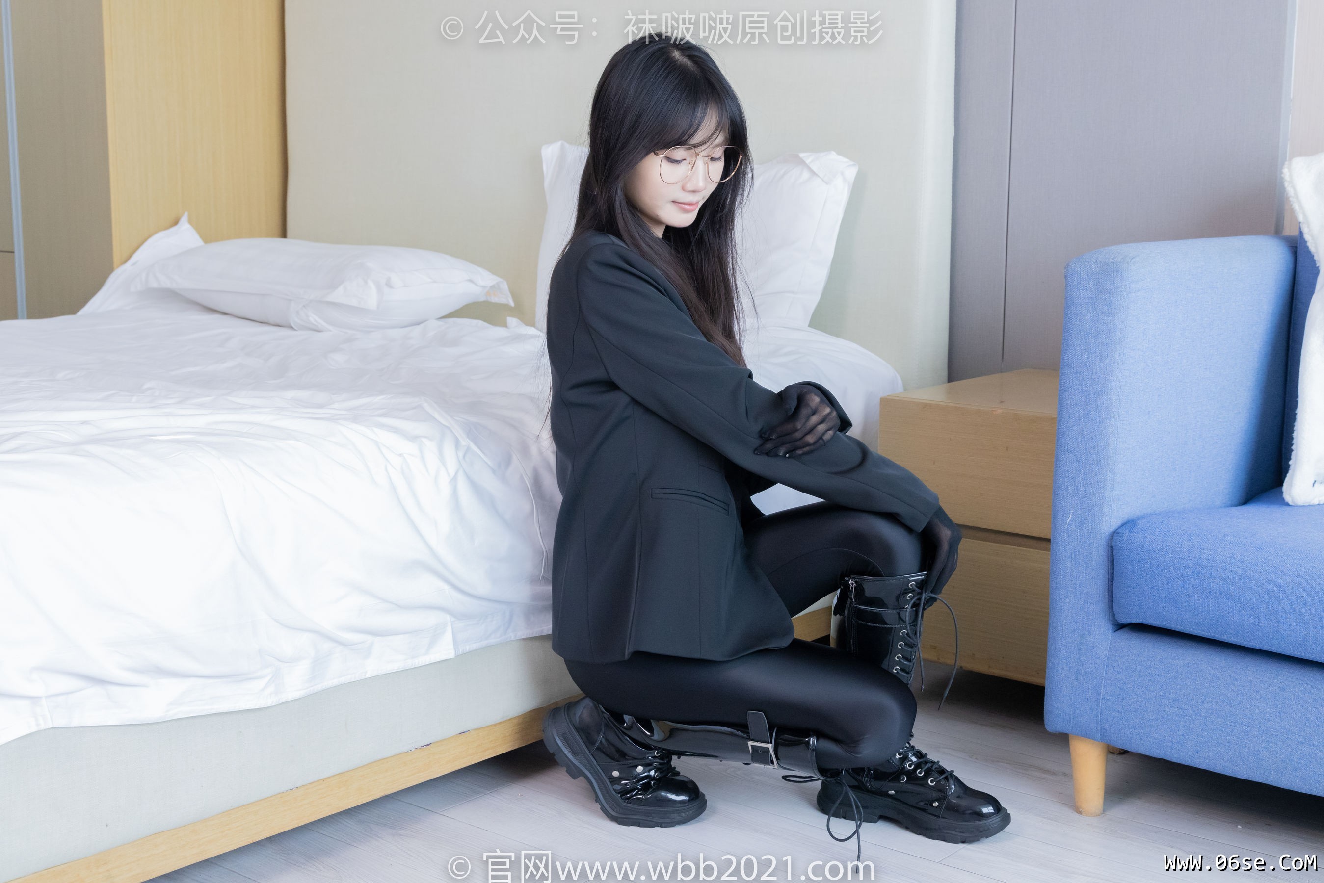 图片[102]-BoBoSocks袜啵啵 No.423 甜甜圈 -长靴、黑丝、连体衣裤里丝[145P]-六色网