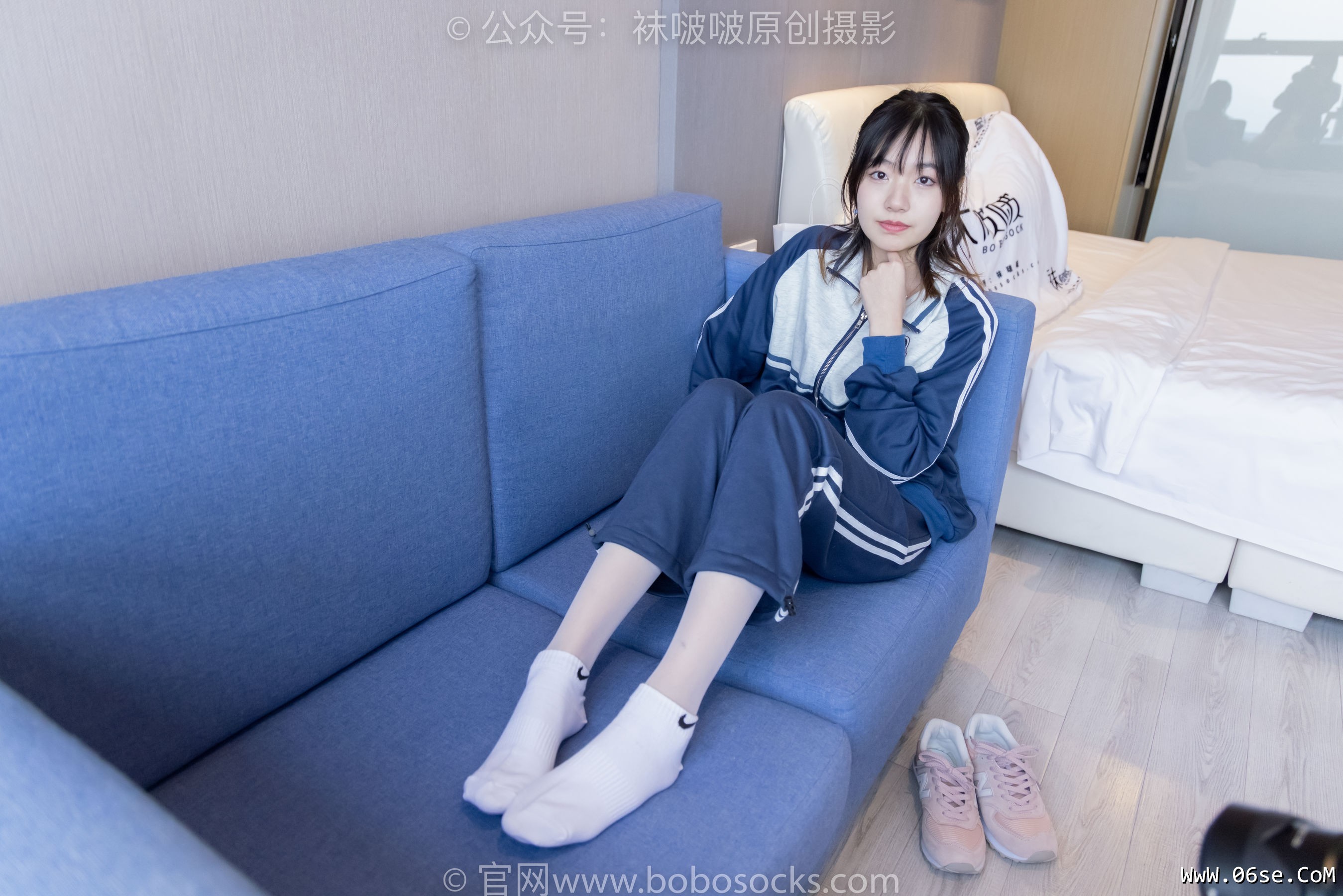 图片[82]-BoBoSocks袜啵啵 No.226 小甜豆-运动鞋、白棉袜、白丝[140P]-六色网