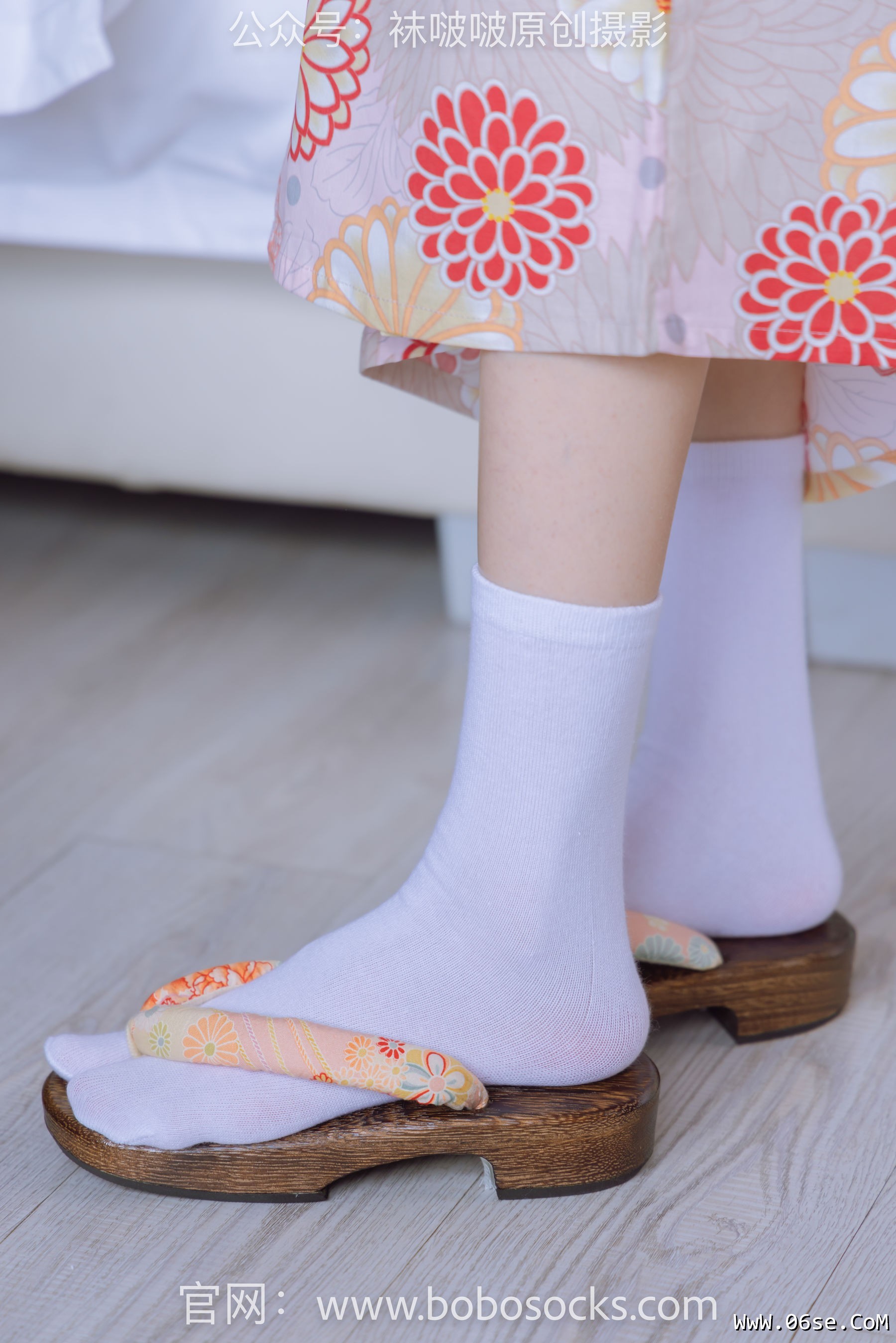 图片[109]-BoBoSocks袜啵啵 No.137 稚予-木屐、分指白棉袜、裸足、和风浴衣[170P]-六色网
