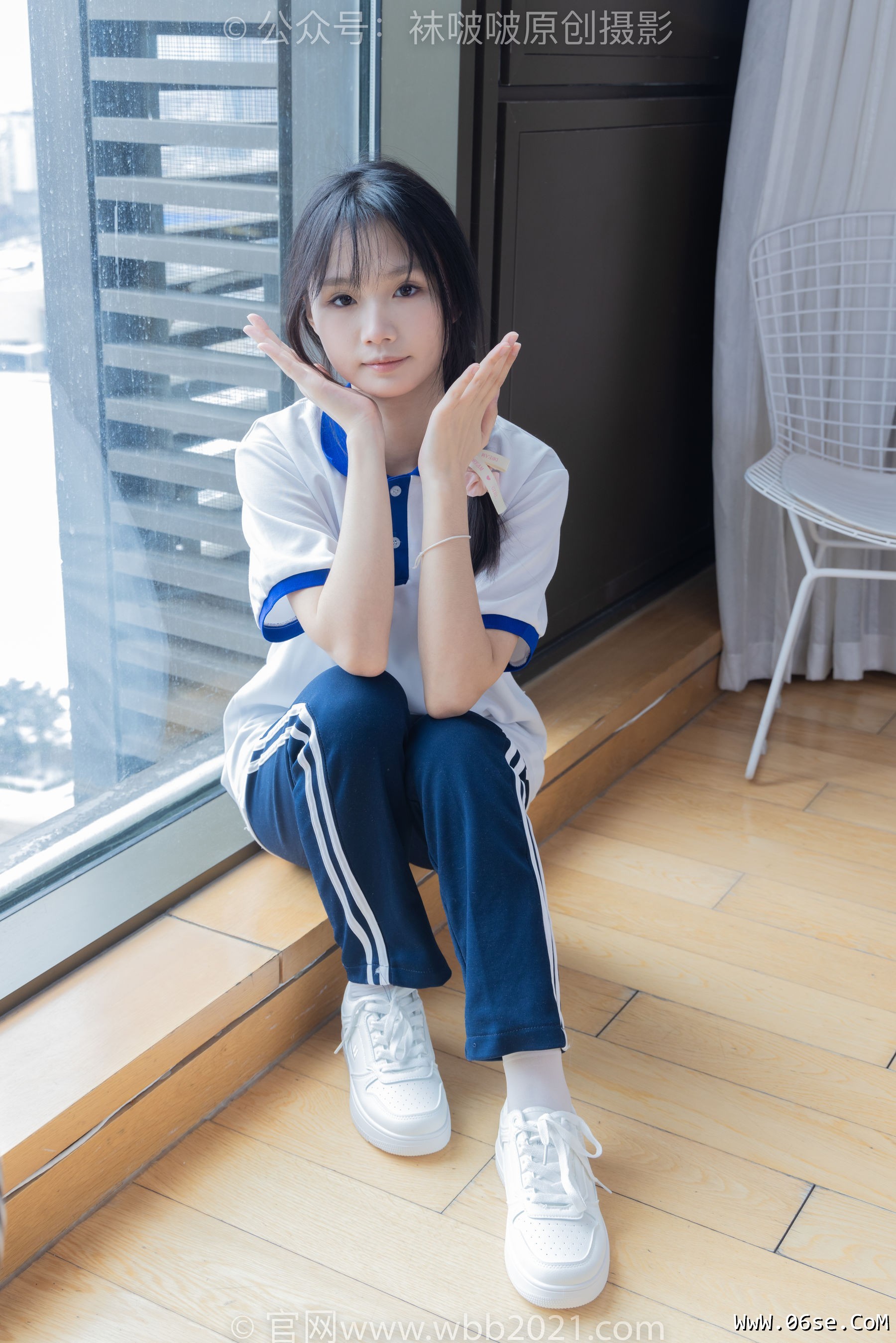 图片[36]-BoBoSocks袜啵啵 No.366 甜甜圈 -三双板鞋、白棉袜、短白丝[150P]-六色网