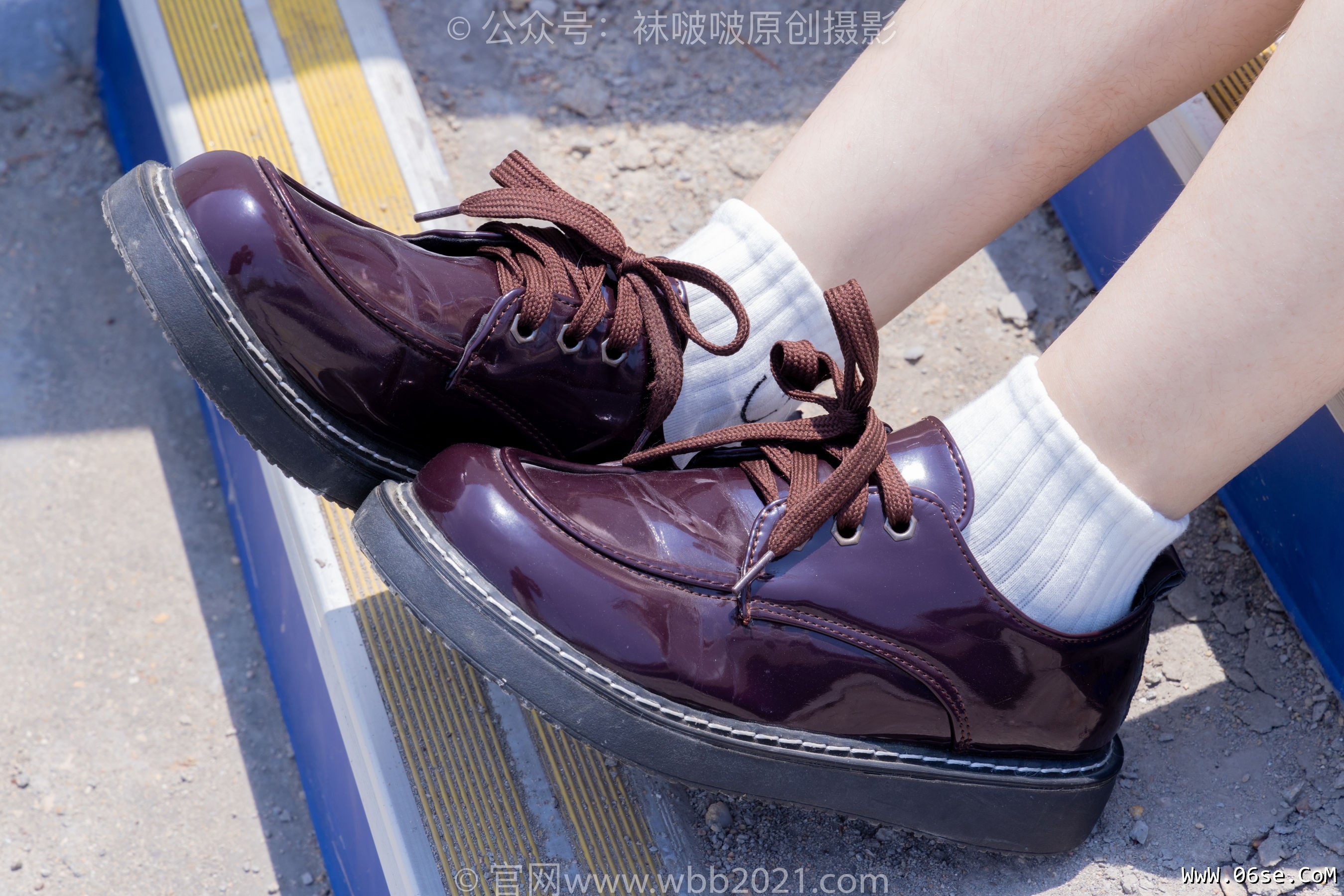图片[66]-BoBoSocks袜啵啵 No.399 糯米 -皮鞋、白棉袜、jk制服[145P]-六色网