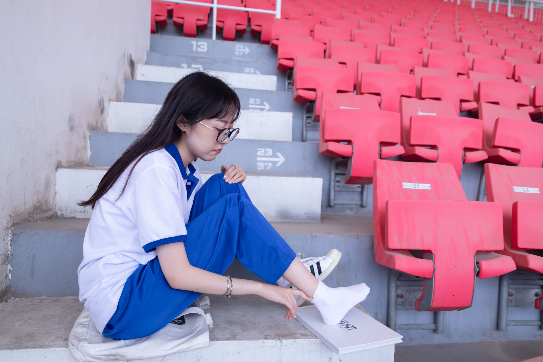 图片[44]-BoBoSocks袜啵啵 No.002 稚予-校服、贝壳头、白棉袜、裸足[139P]-六色网