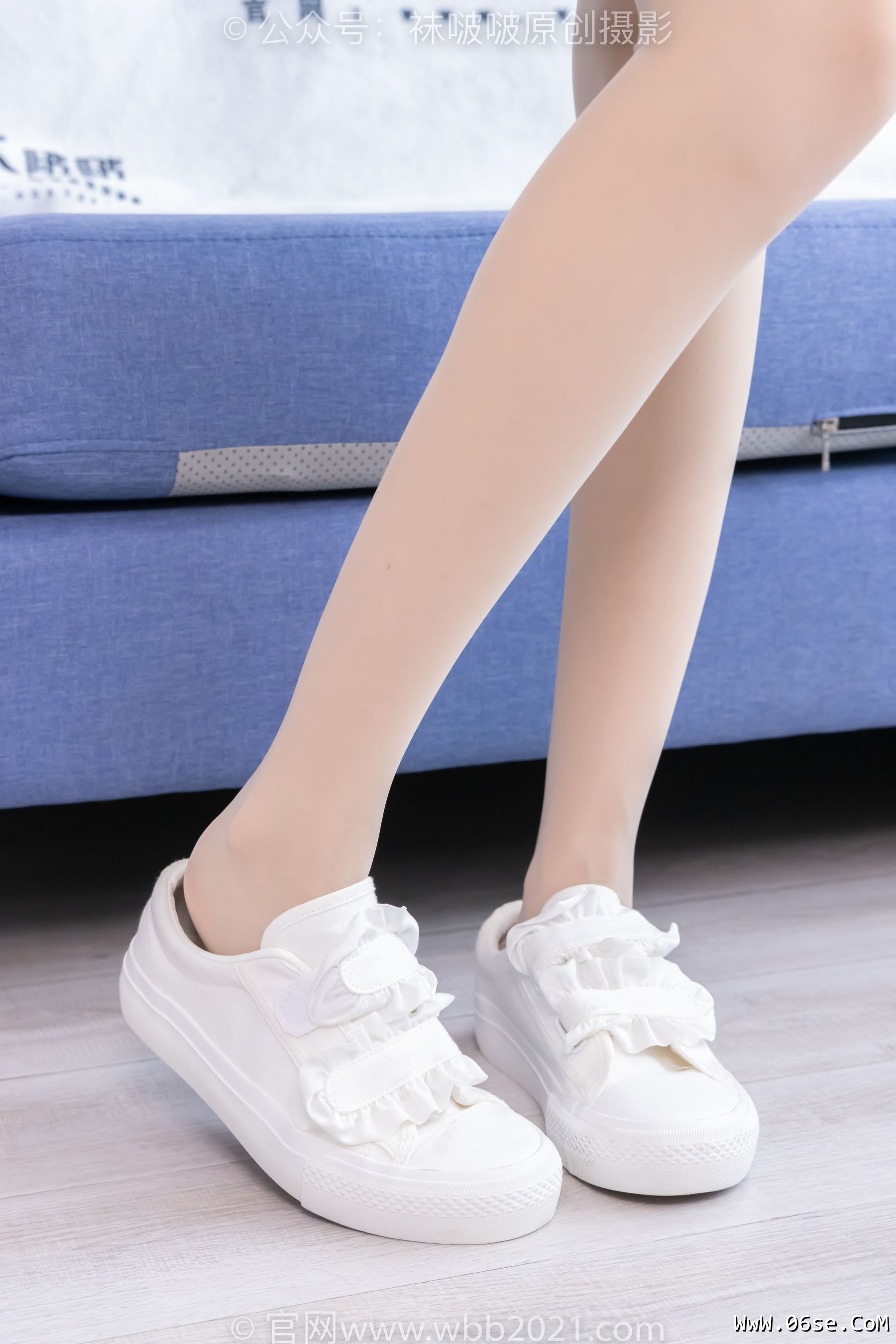 图片[22]-BoBoSocks袜啵啵 No.435 稚予 -板鞋、运动鞋、白丝、肉丝[150P]-六色网