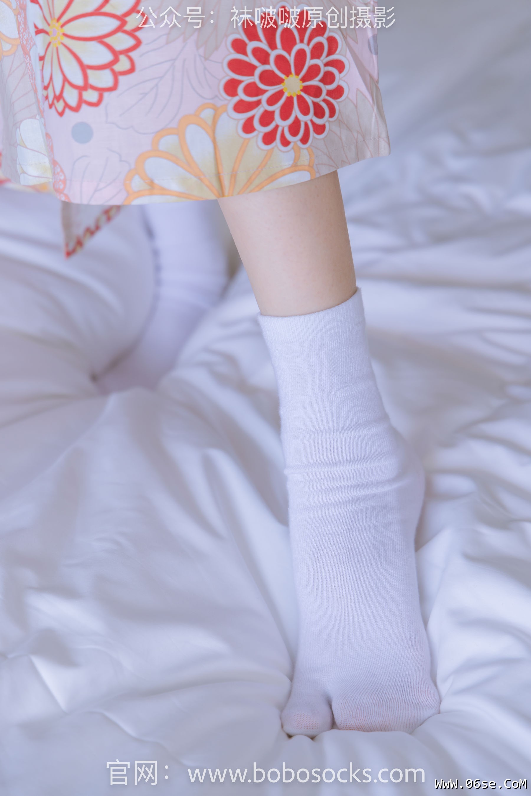 图片[32]-BoBoSocks袜啵啵 No.137 稚予-木屐、分指白棉袜、裸足、和风浴衣[170P]-六色网