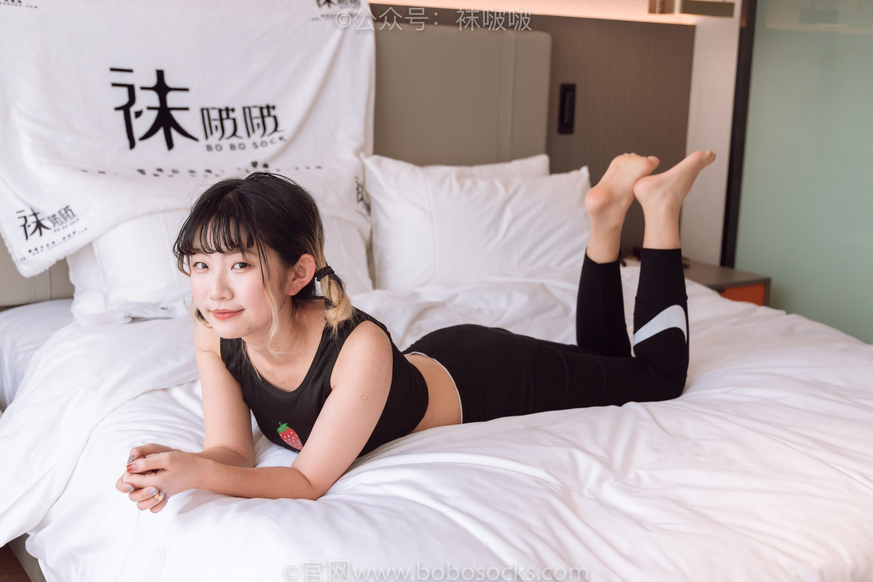 图片[129]-BoBoSocks袜啵啵 No.059 砂糖-AJ板鞋、白棉袜、裸足[142P]-六色网