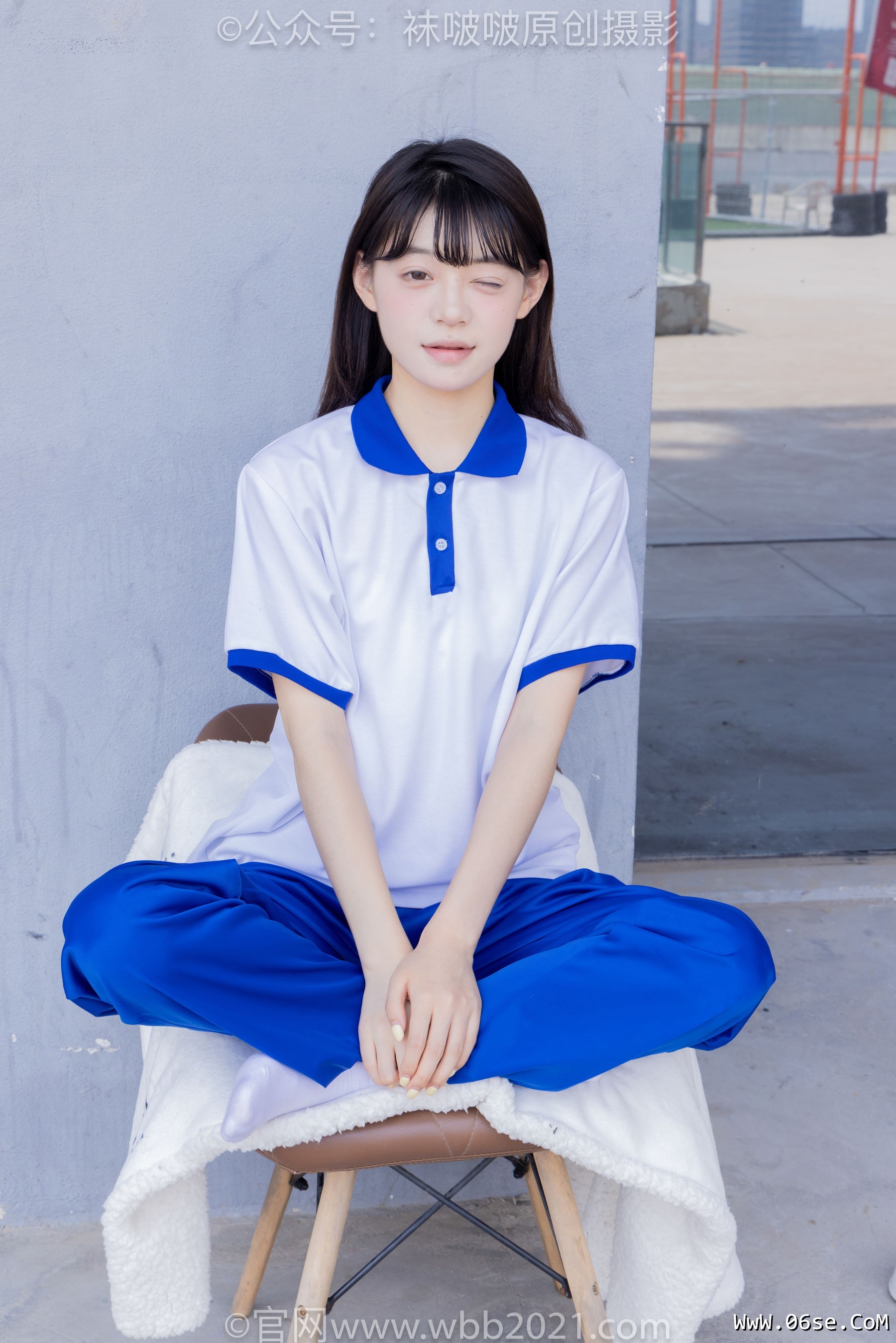 图片[123]-BoBoSocks袜啵啵 No.393 糯米 -板鞋、白棉袜、裸足、校服[150P]-六色网