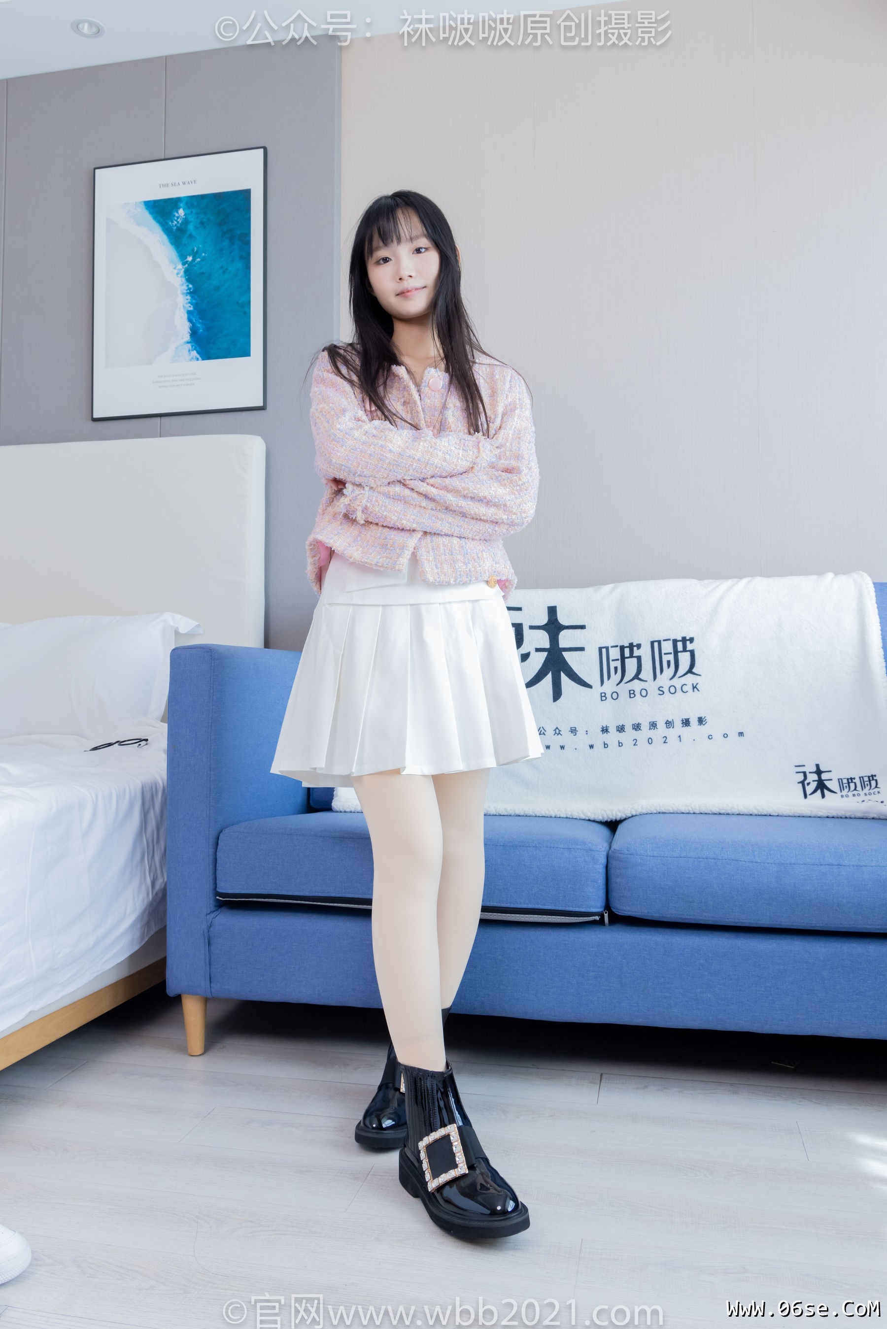 图片[85]-BoBoSocks袜啵啵 No.438 甜甜圈 -皮鞋、板鞋、白棉袜、黑色踩脚袜[150P]-六色网