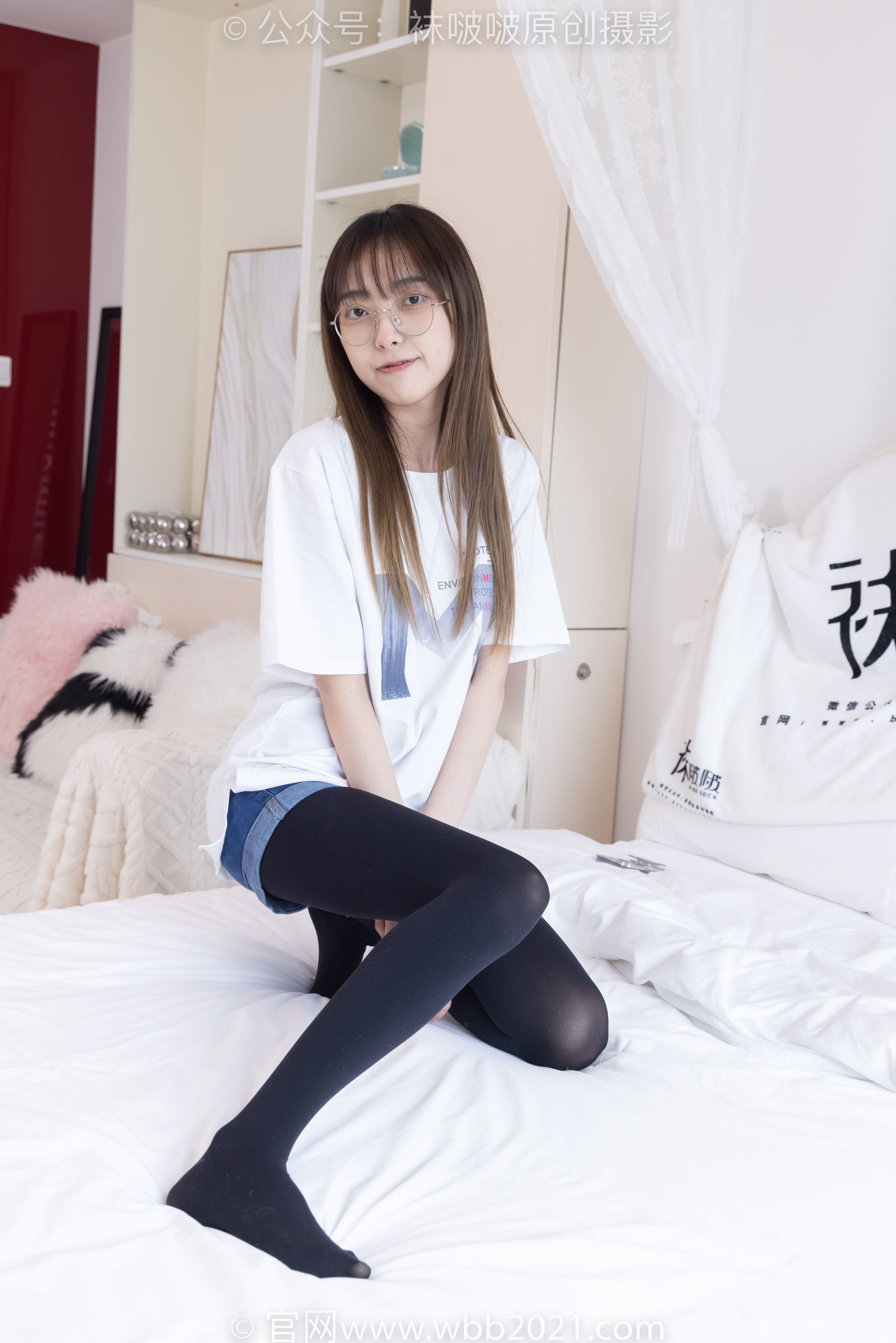 图片[143]-BoBoSocks袜啵啵 No.330 稚予 -高跟鞋、厚黑丝[150P]-六色网