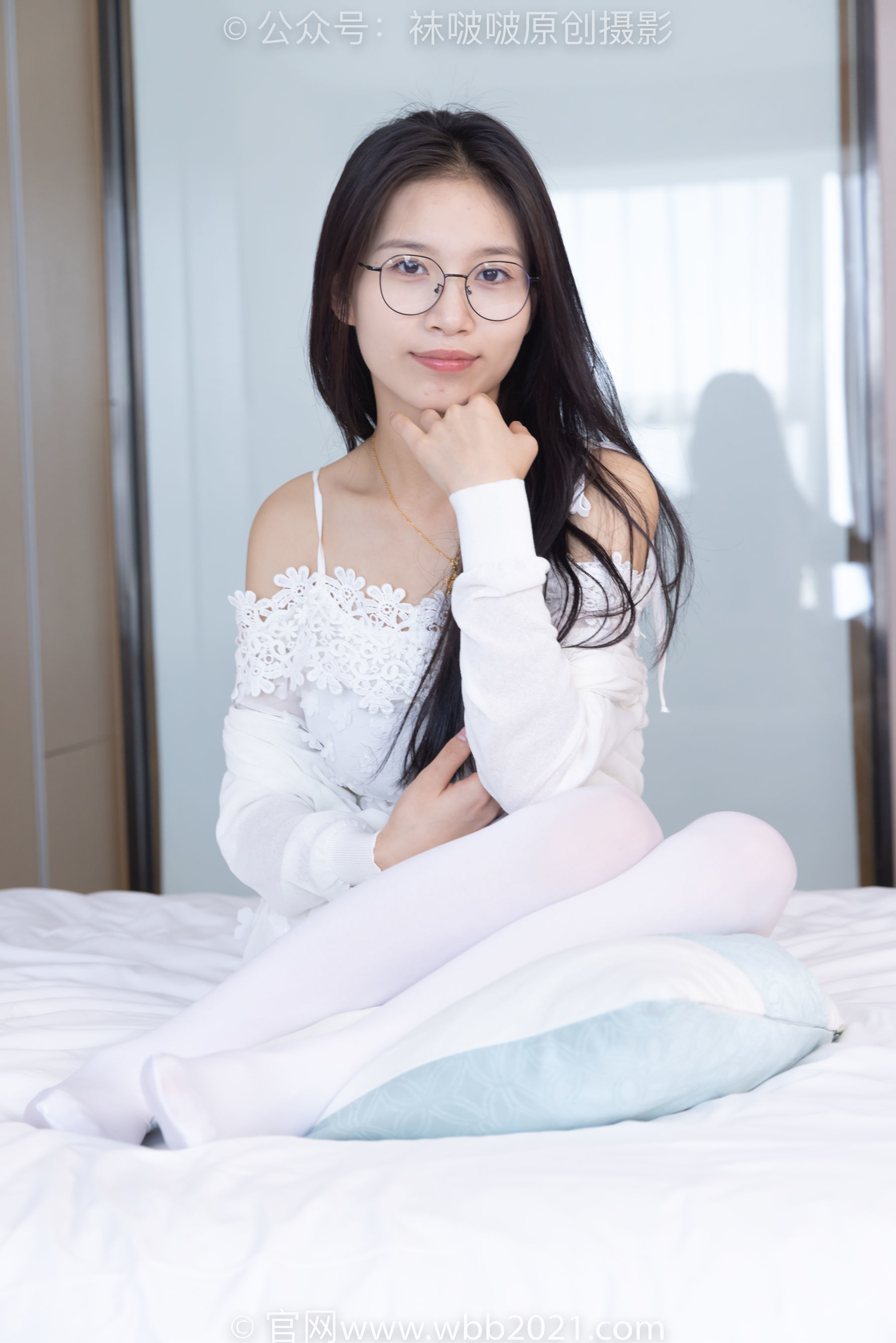 图片[18]-BoBoSocks袜啵啵 No.322 芝士 -两双平底鞋、厚白丝[140P]-六色网