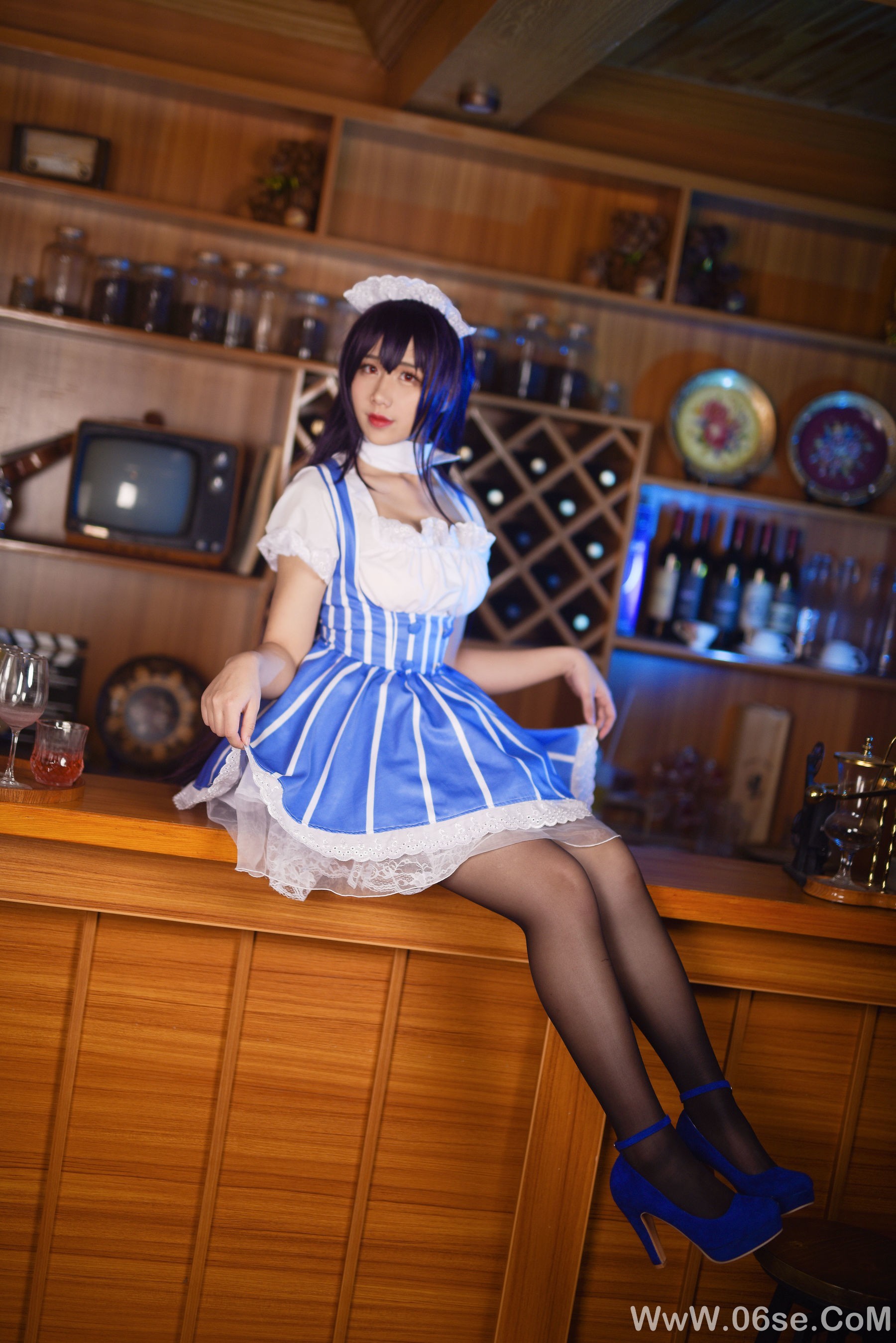 图片[20]-动漫博主九曲Jean 加藤惠女仆[34P]-六色网