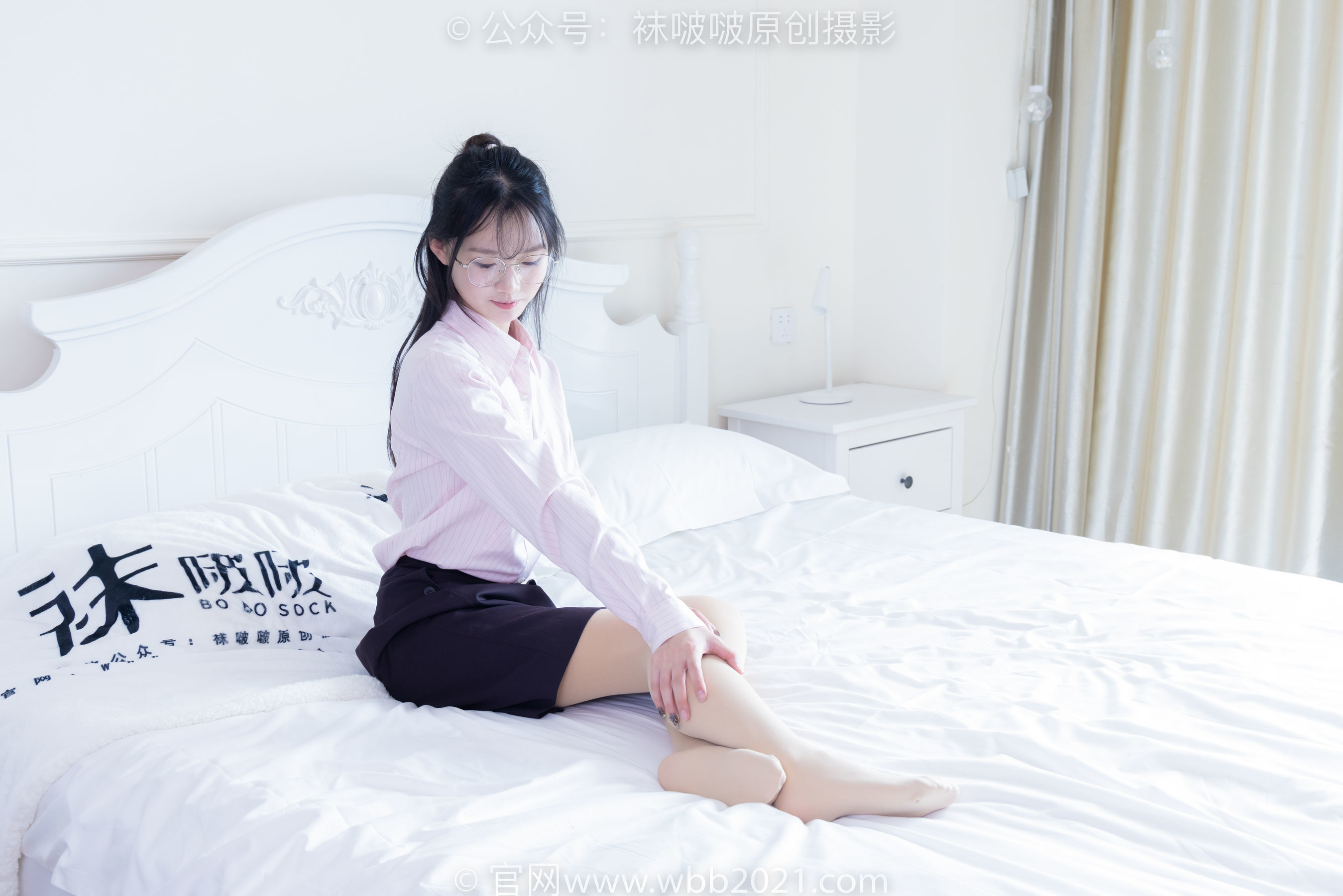 图片[188]-BoBoSocks袜啵啵 No.362 甜甜圈 -两双皮鞋、厚肉丝、厚黑丝、ol制服[230P]-六色网