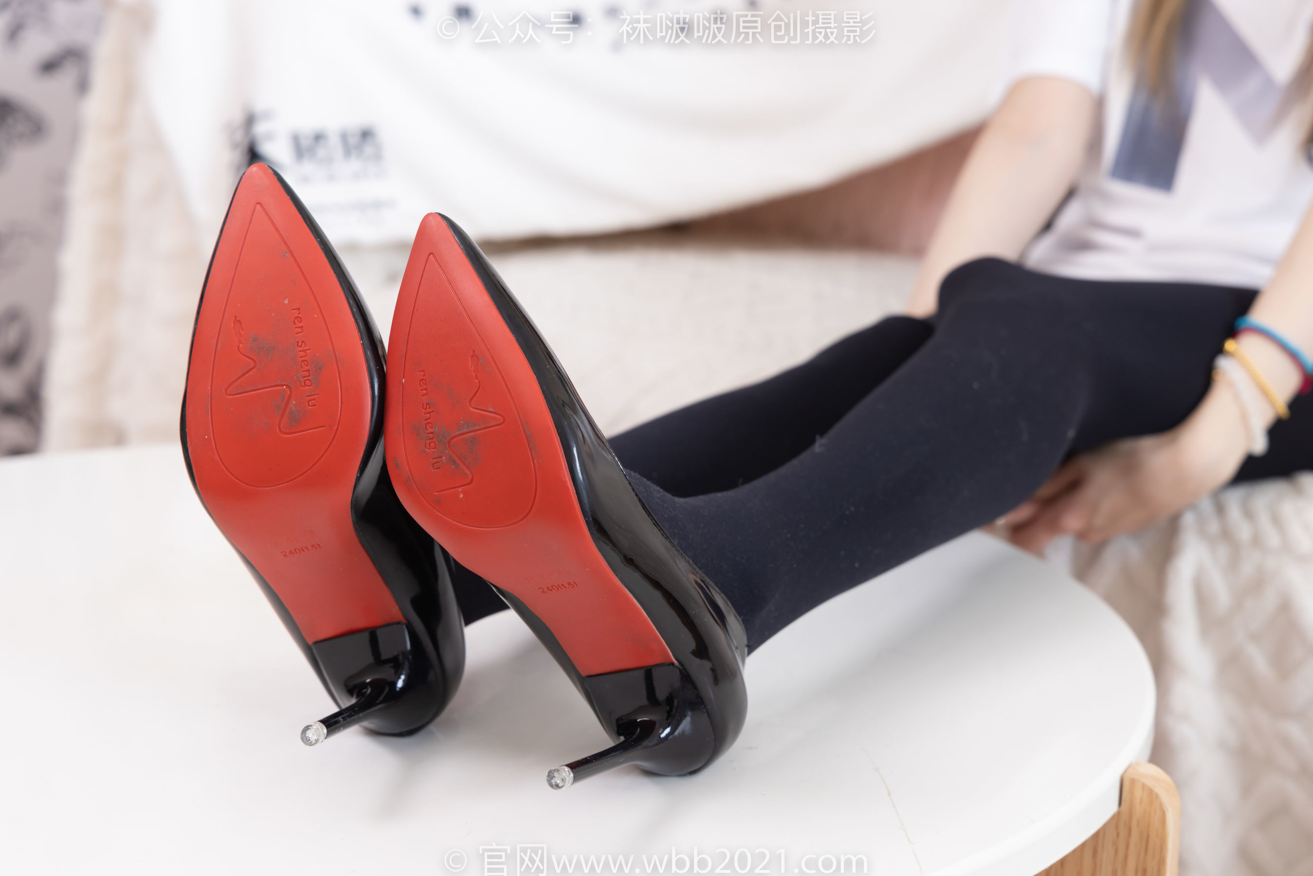 图片[88]-BoBoSocks袜啵啵 No.330 稚予 -高跟鞋、厚黑丝[150P]-六色网