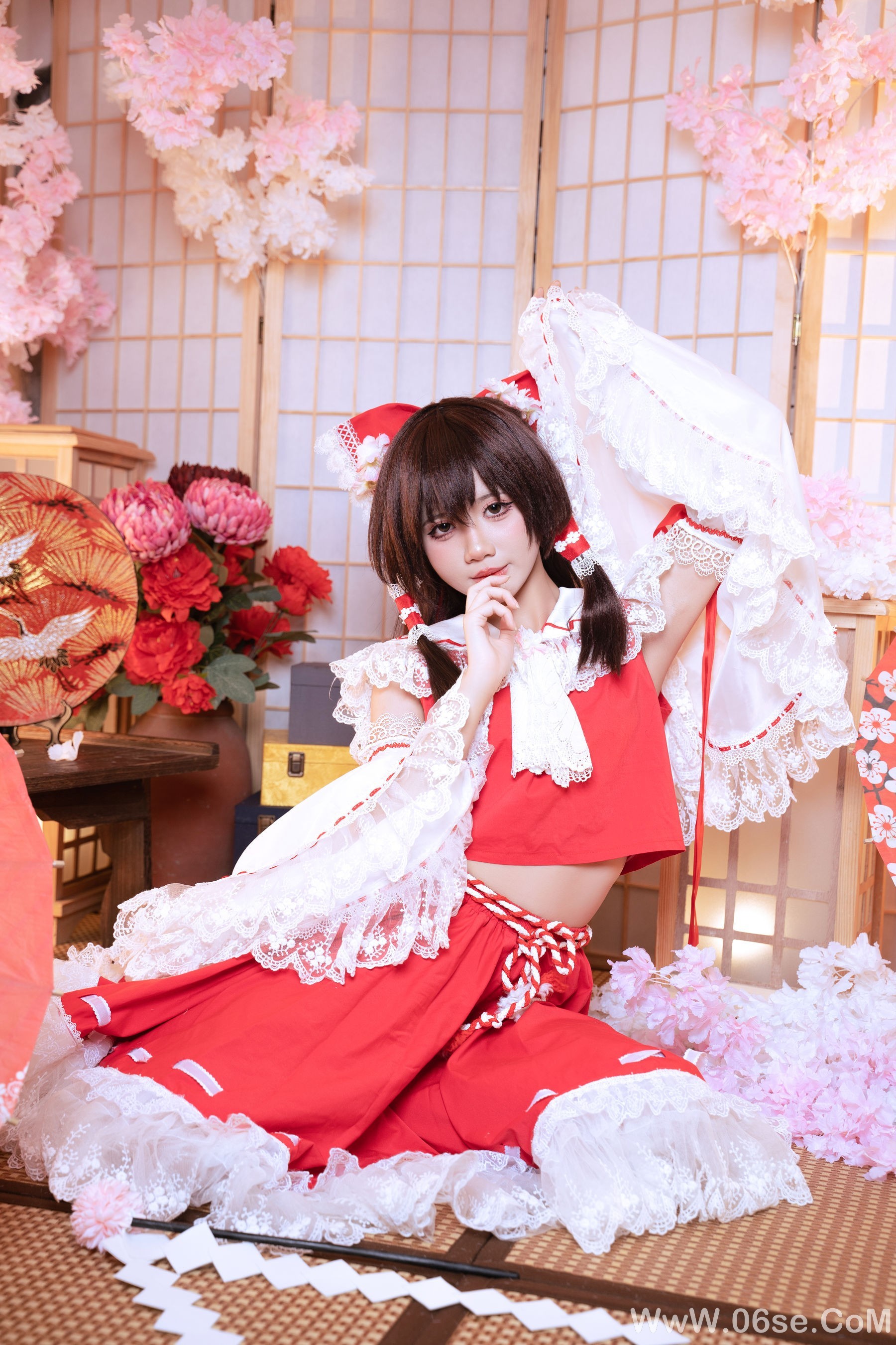图片[9]-PoppaChan – Reimu Hakurei[40P]-六色网