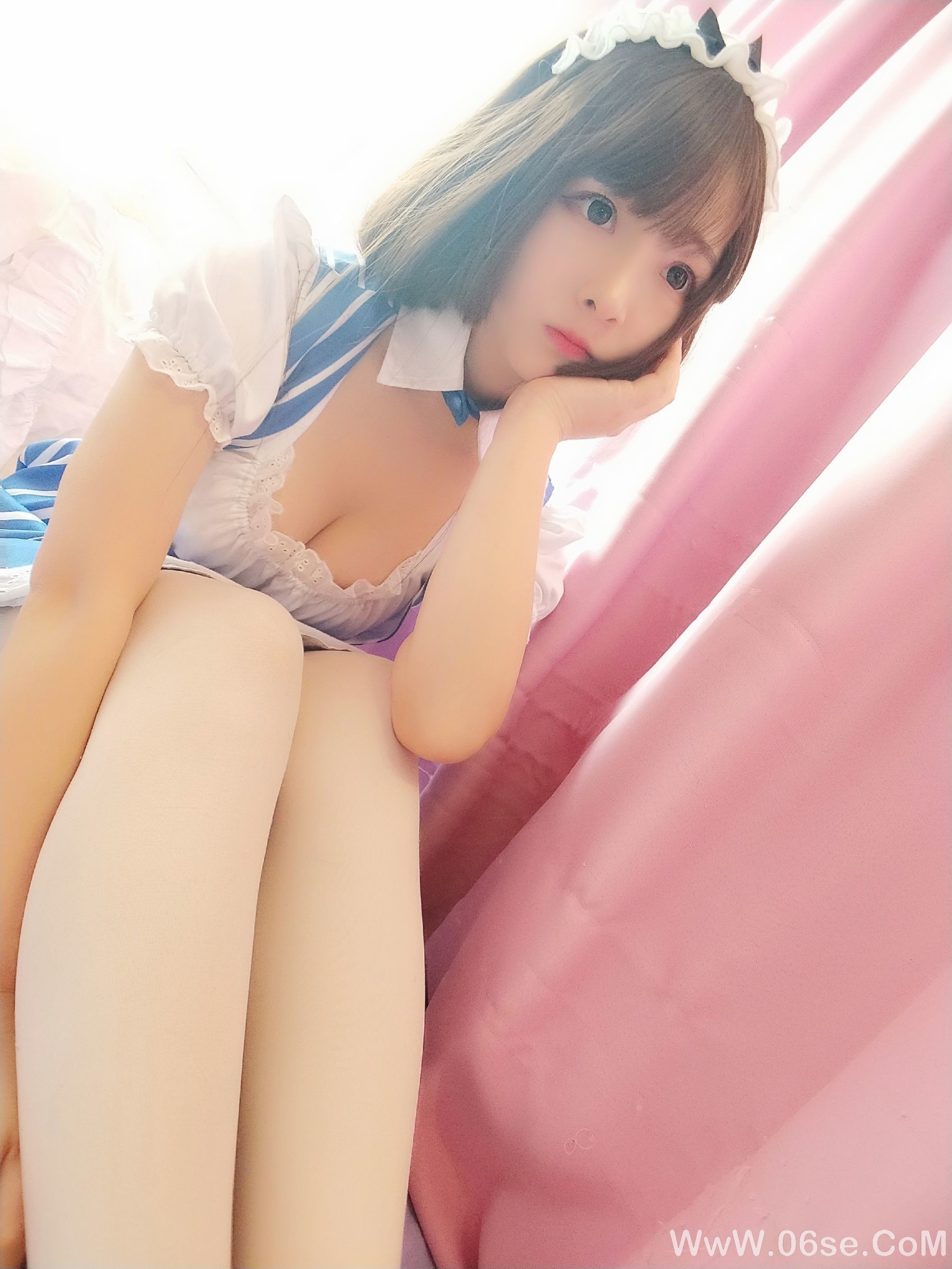 图片[12]-二次元美女古川kagura 加藤惠女仆[17P]-六色网