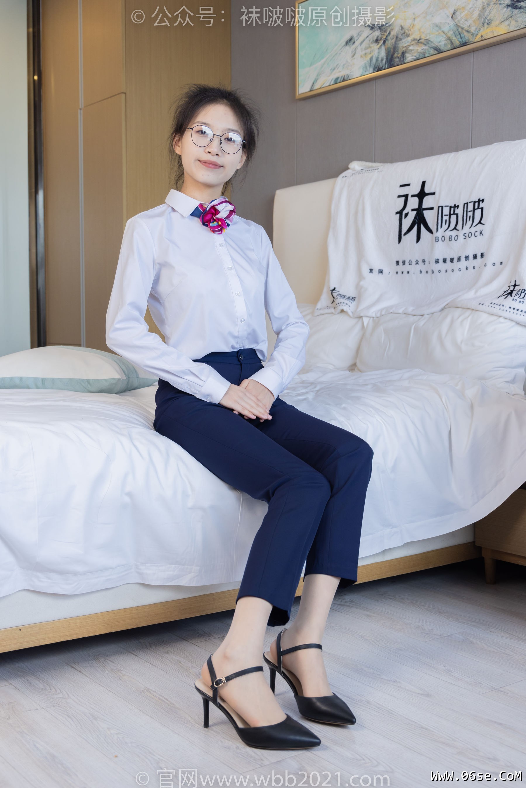 图片[102]-BoBoSocks袜啵啵 No.401 芝士 -高跟鞋、肉丝、裸足[145P]-六色网