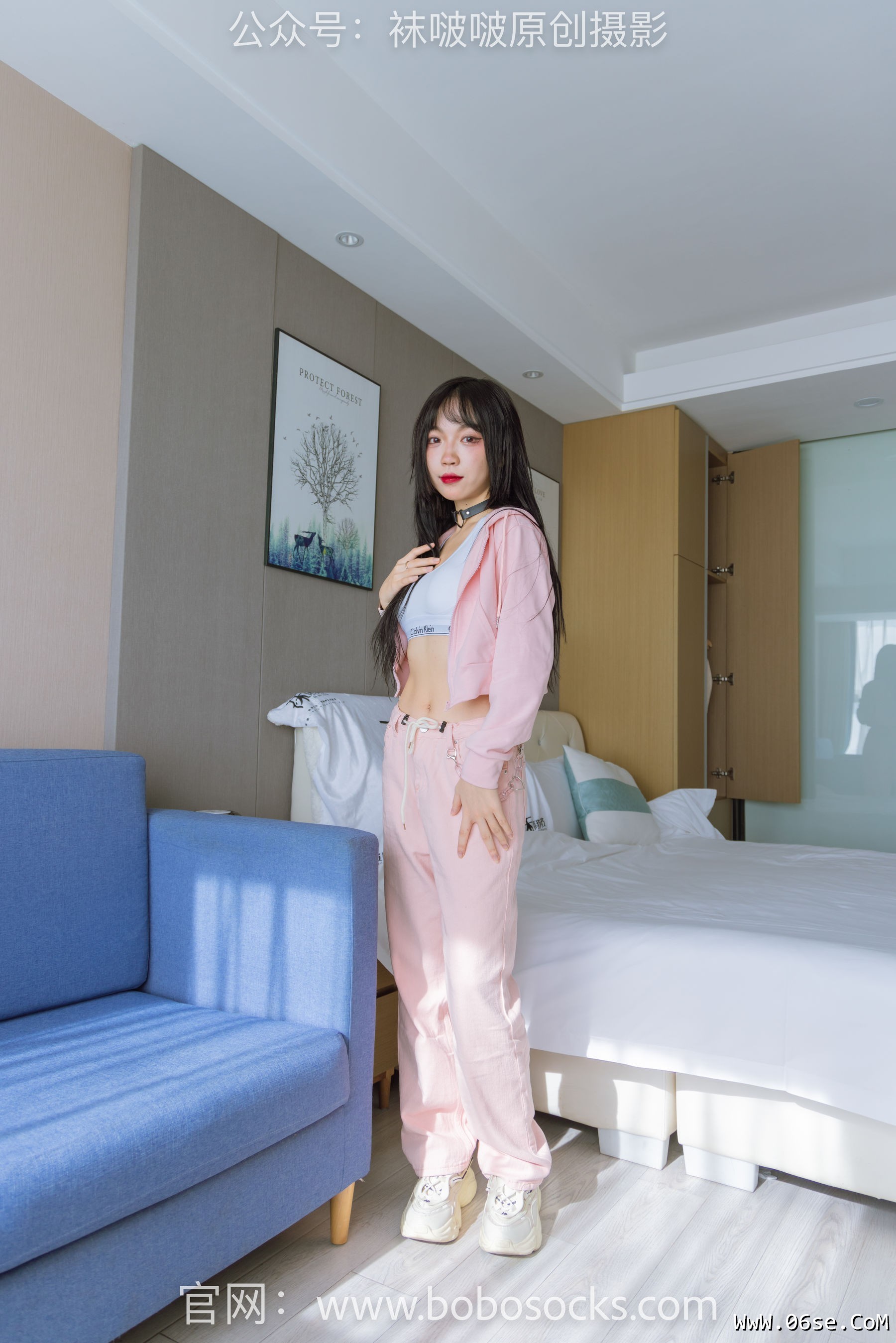 图片[130]-BoBoSocks袜啵啵 No.141 周周-运动鞋、白棉袜、裸足[140P]-六色网