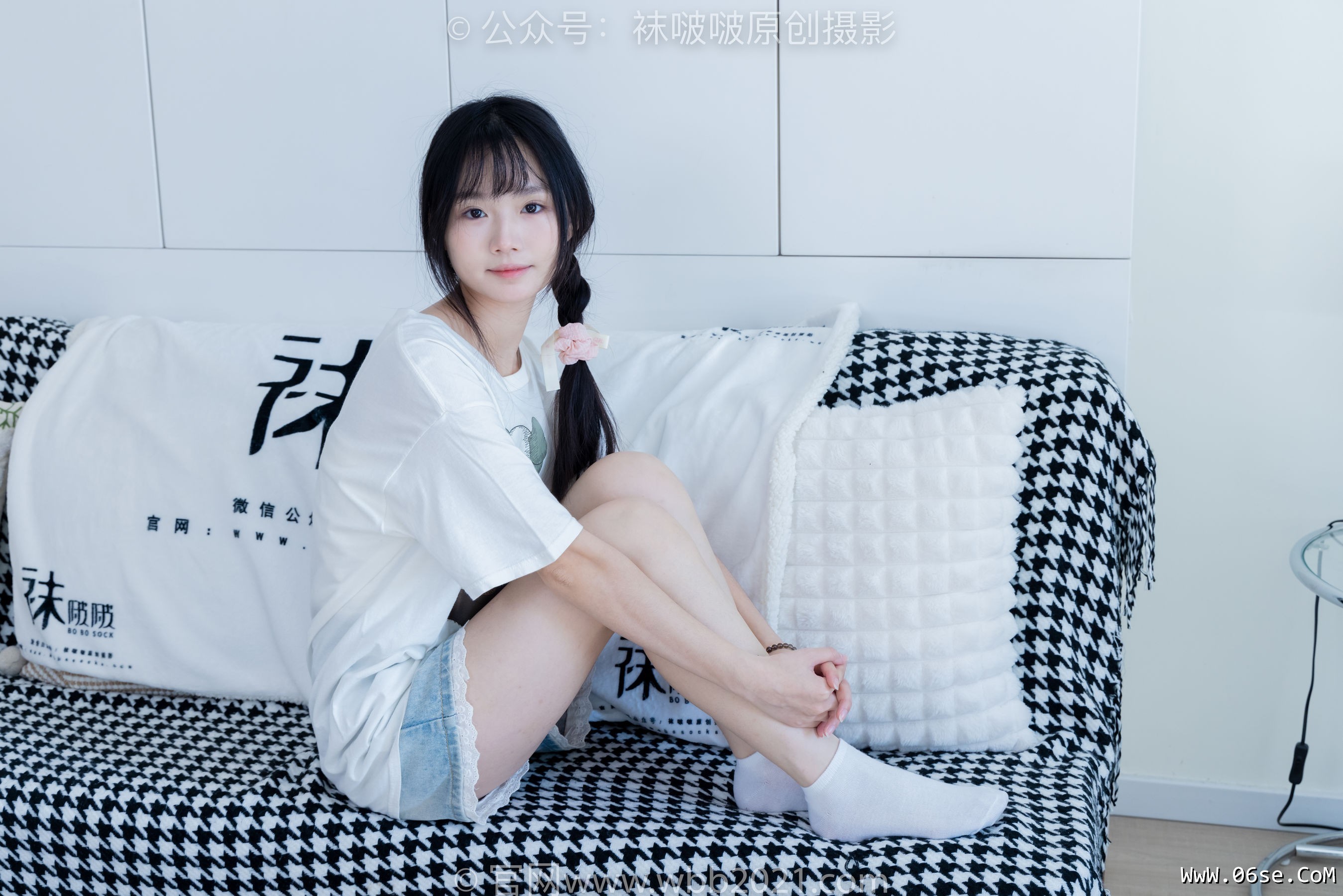 图片[106]-BoBoSocks袜啵啵 No.331 甜甜圈 -板鞋、白棉袜、裸足[144P]-六色网