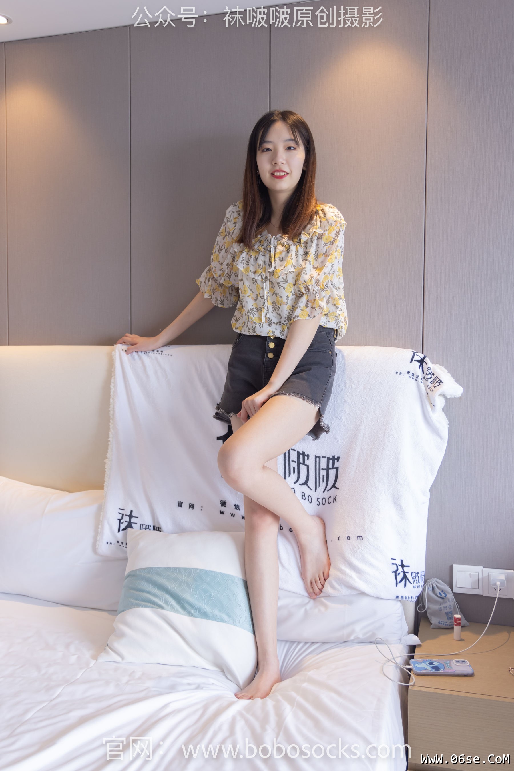 图片[82]-BoBoSocks袜啵啵 No.136 小甜豆-高跟长靴、白棉袜、裸足[200P]-六色网