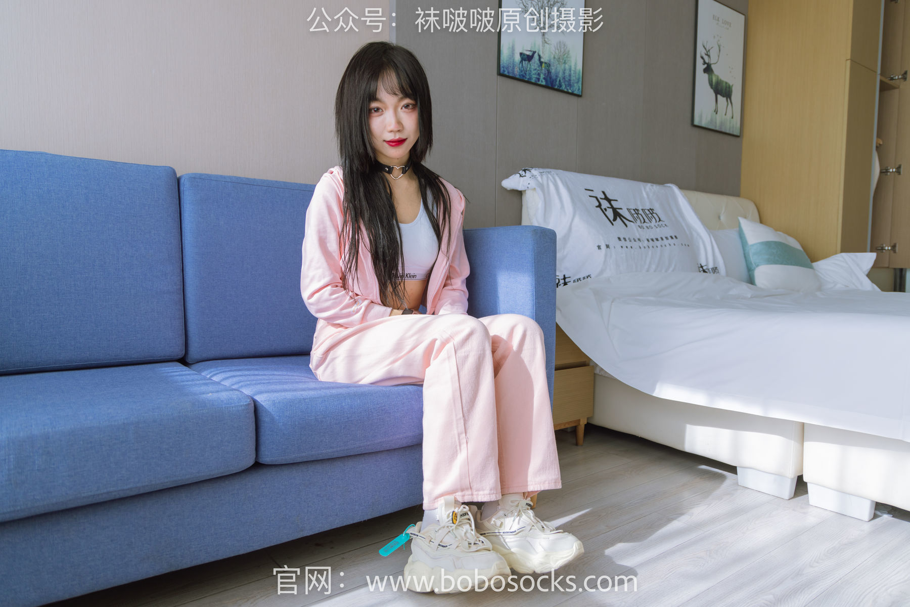 图片[74]-BoBoSocks袜啵啵 No.141 周周-运动鞋、白棉袜、裸足[140P]-六色网