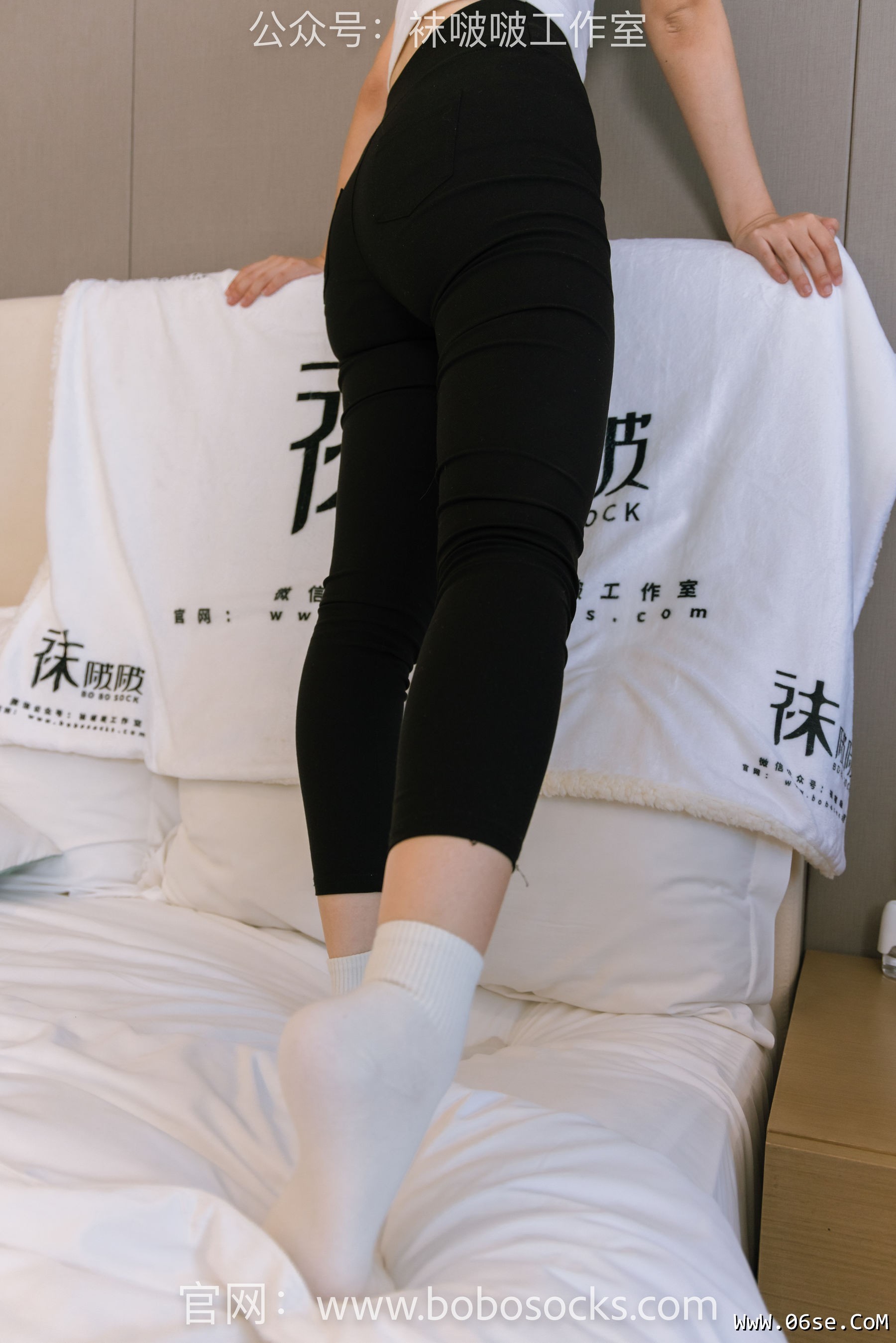 图片[17]-BoBoSocks袜啵啵 No.122 小淳-高跟长靴、白棉袜、裸足[149P]-六色网