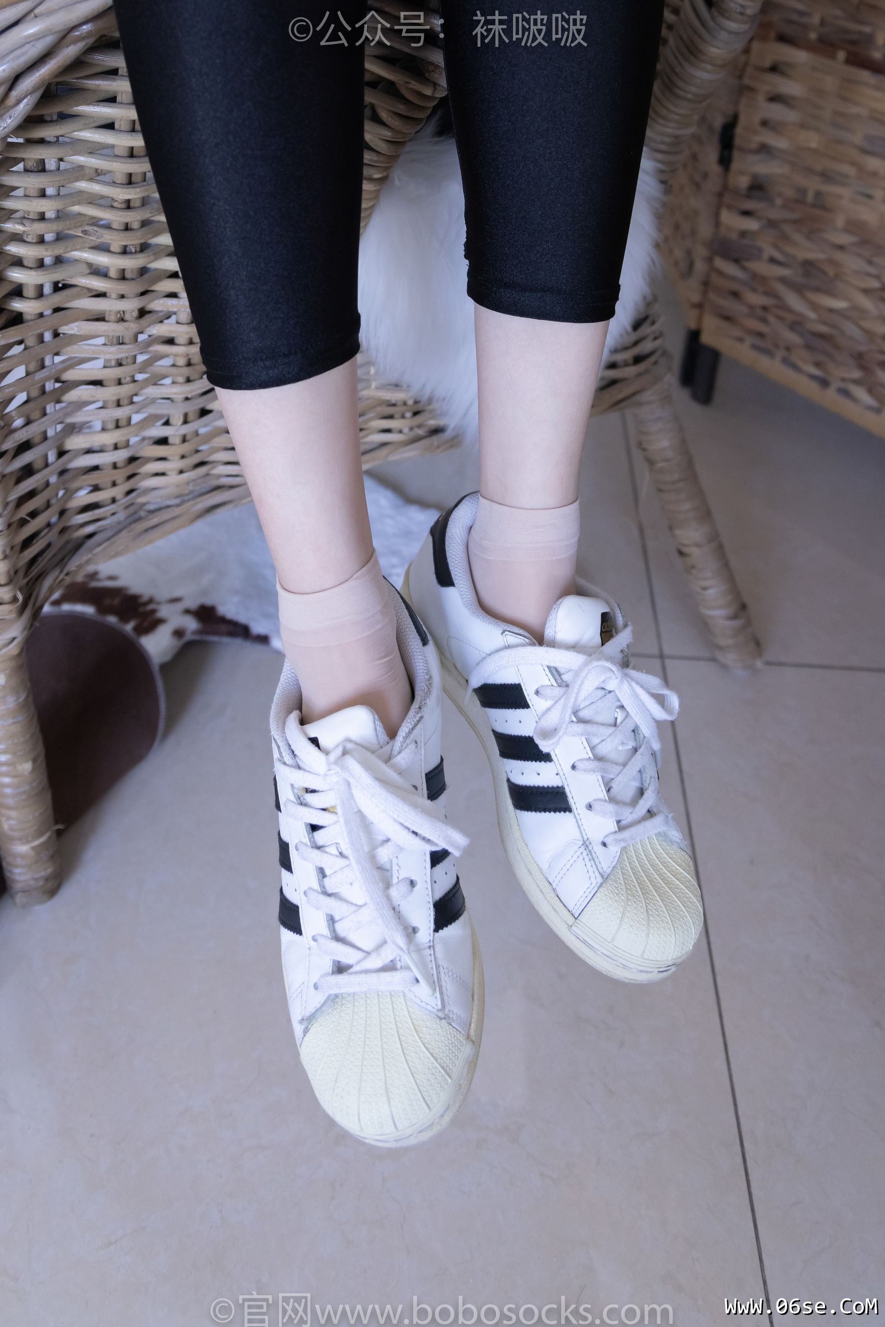 图片[18]-BoBoSocks袜啵啵 No.044 稚予-贝壳头、匡威帆布鞋、短肉丝[154P]-六色网