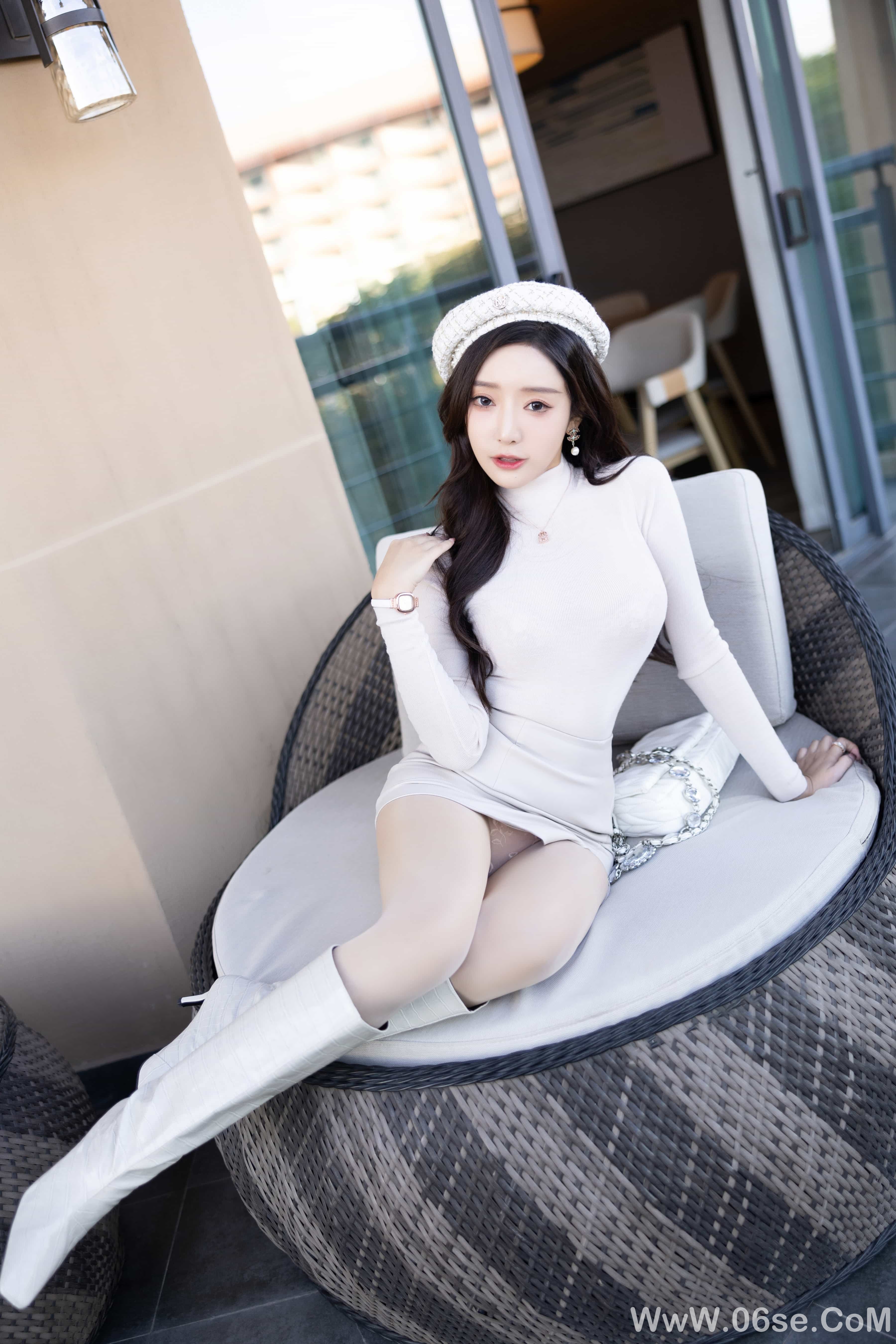 图片[25]-王馨瑶Yanni – 毛衣皮裙[112P]-六色网