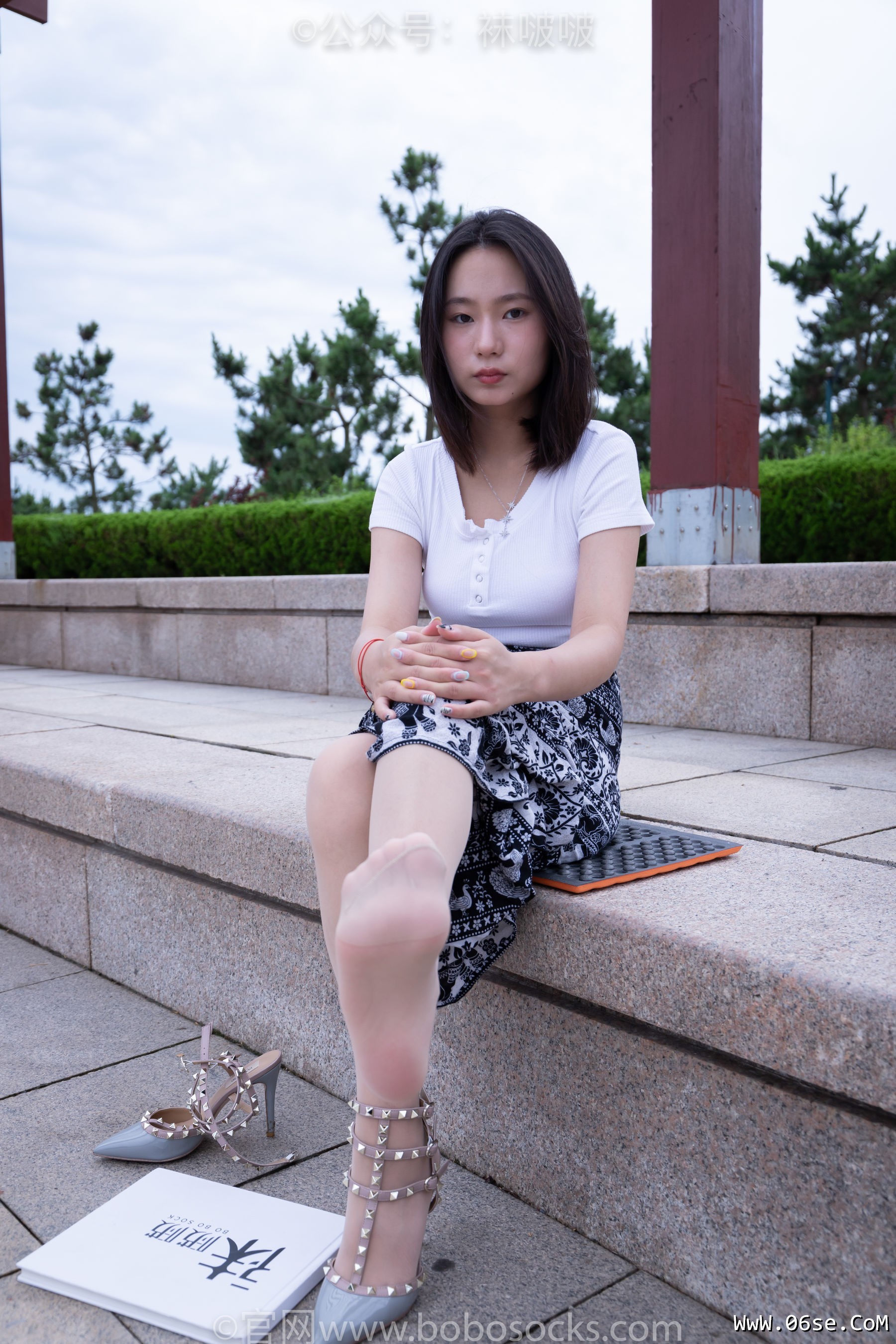 图片[83]-BoBoSocks袜啵啵 No.014 思思-华伦天奴高跟鞋、肉丝[140P]-六色网