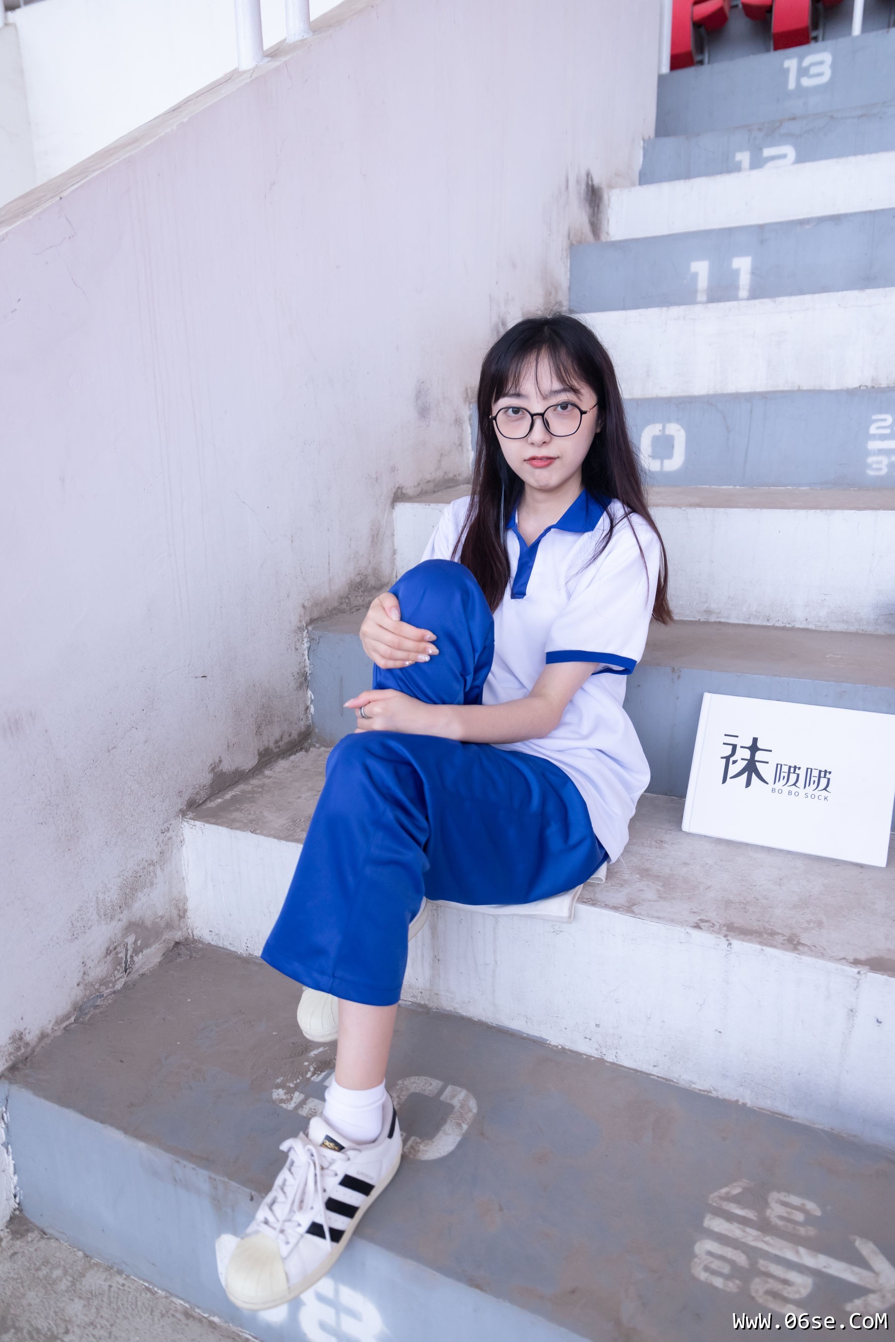 图片[23]-BoBoSocks袜啵啵 No.002 稚予-校服、贝壳头、白棉袜、裸足[139P]-六色网