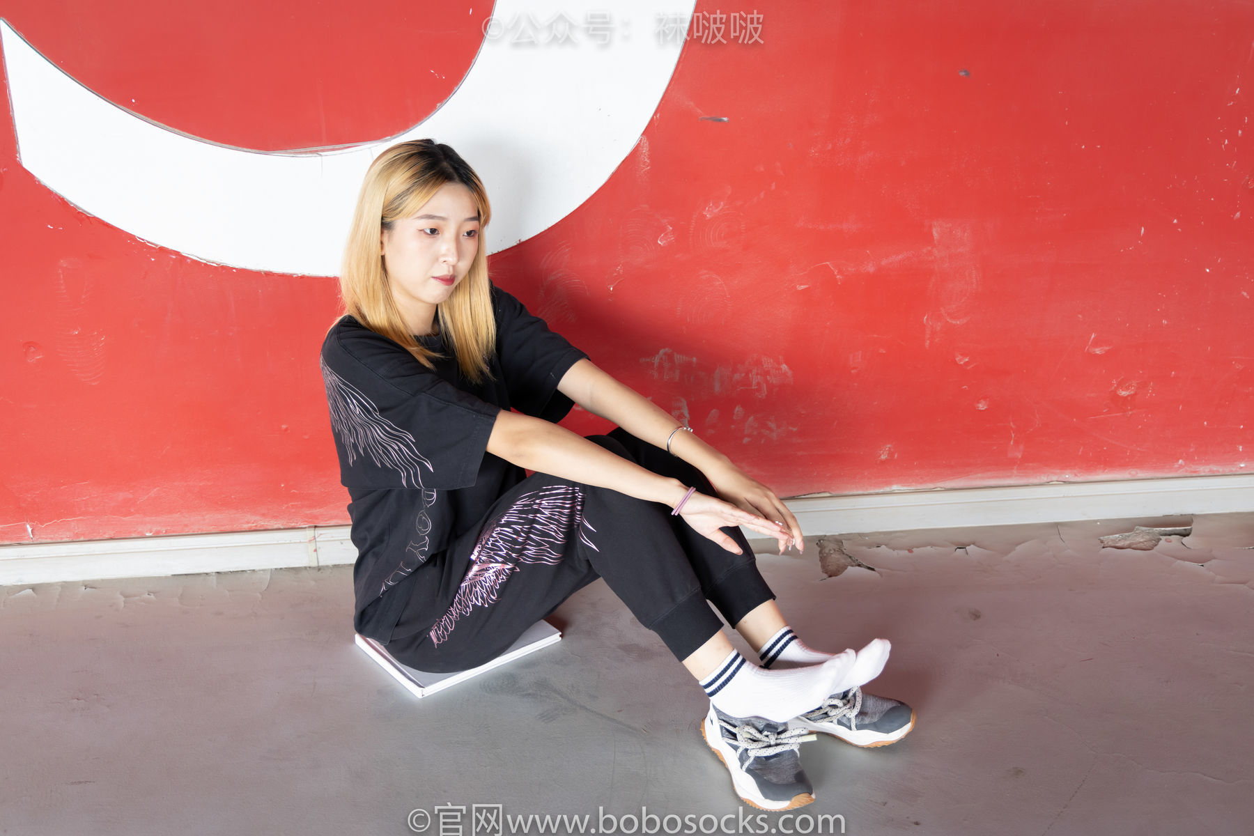 图片[53]-BoBoSocks袜啵啵 No.018 木木-运动鞋、白棉袜、裸足[136P]-六色网