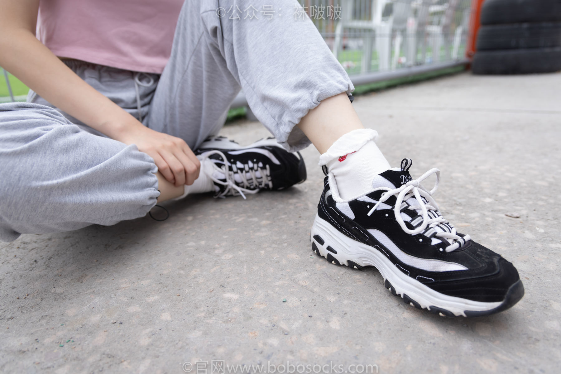 图片[38]-BoBoSocks袜啵啵 No.016 熊熊-斯凯奇运动鞋、棉袜、裸足[147P]-六色网