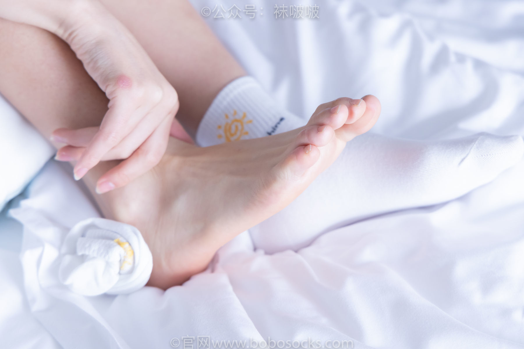 图片[69]-BoBoSocks袜啵啵 No.052 瑶瑶-JK制服、帆布鞋、白棉袜、裸足[133P]-六色网