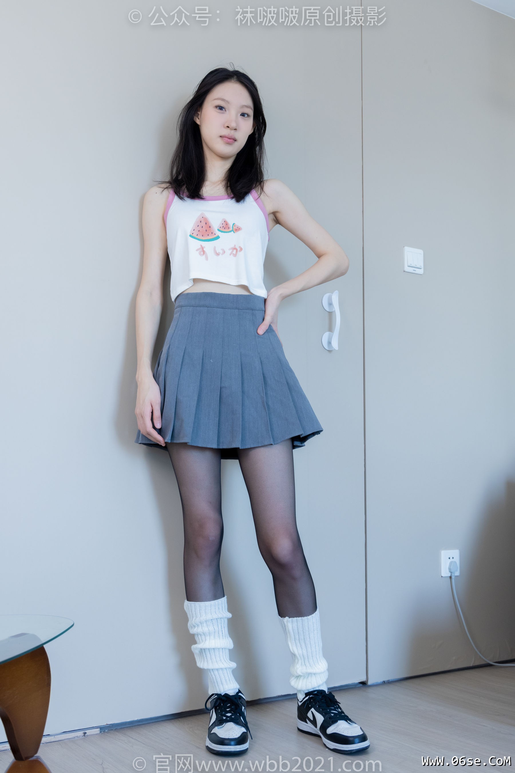 图片[13]-BoBoSocks袜啵啵 No.333 雪糕 -板鞋、白棉袜、黑丝、堆堆袜套[140P]-六色网