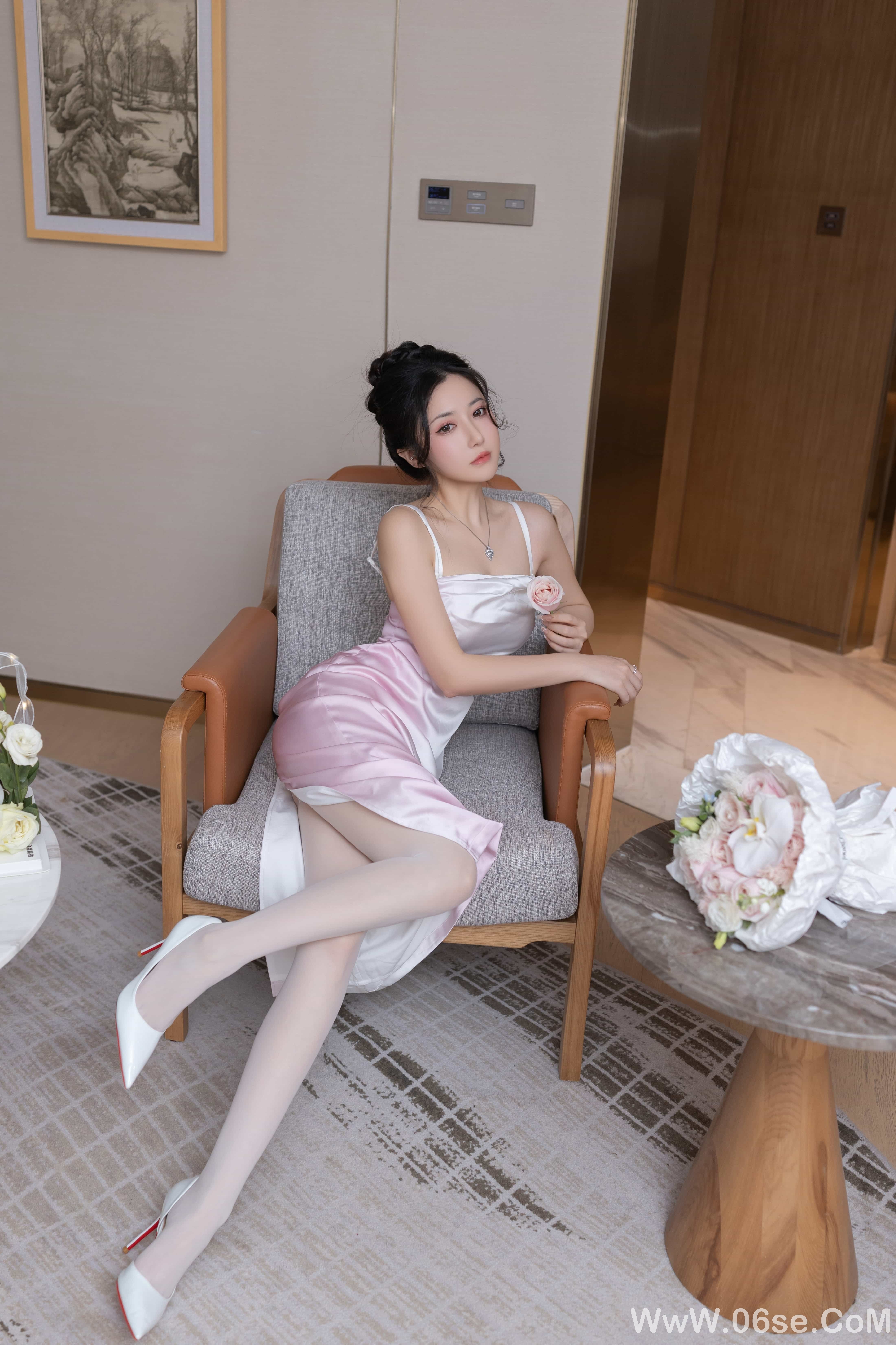 图片[160]-秀人名模鱼子酱Fish《许愿》写真[160P]-六色网