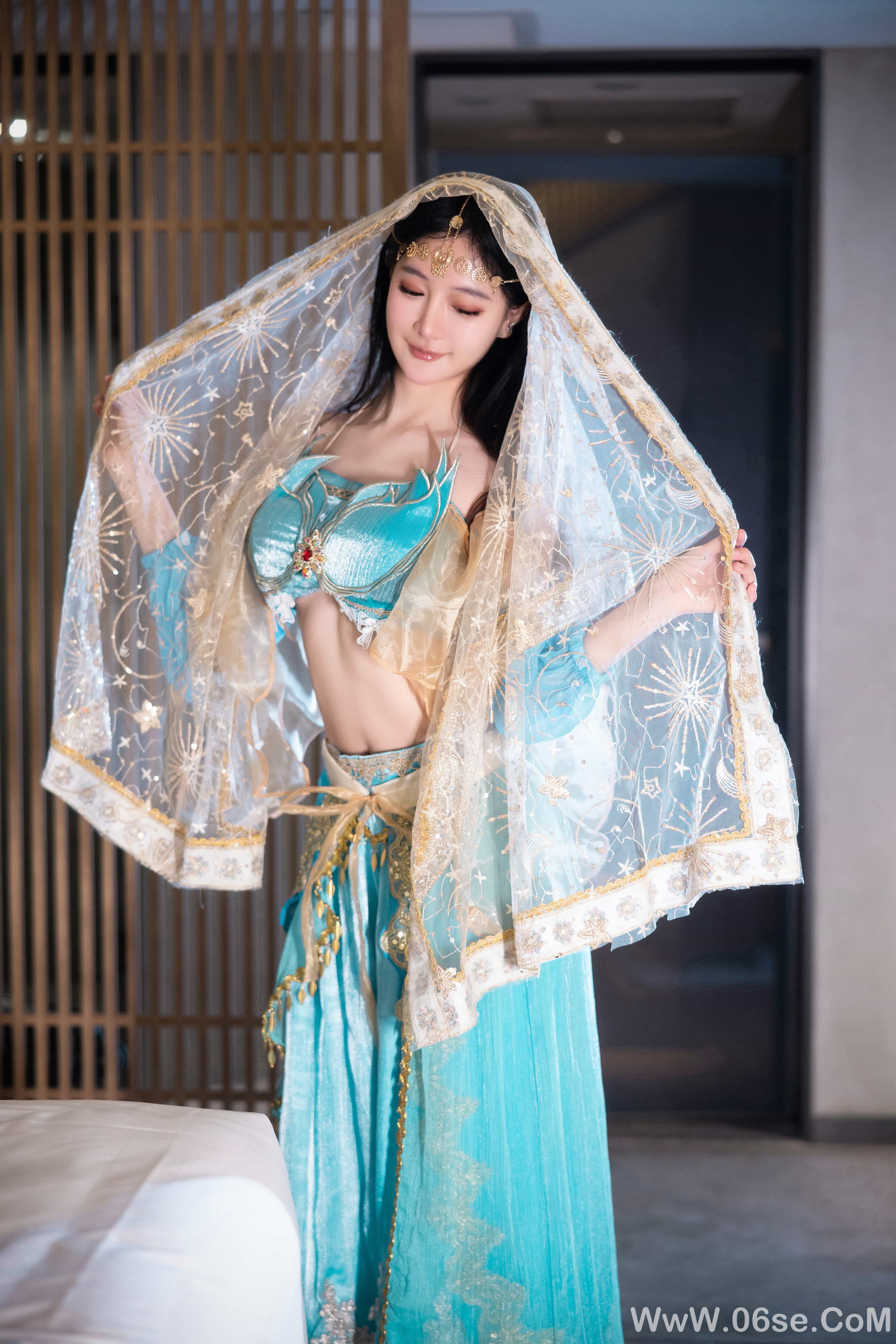 图片[3]-谢小蒽(幼幼) – 西域舞娘写真[92P]-六色网