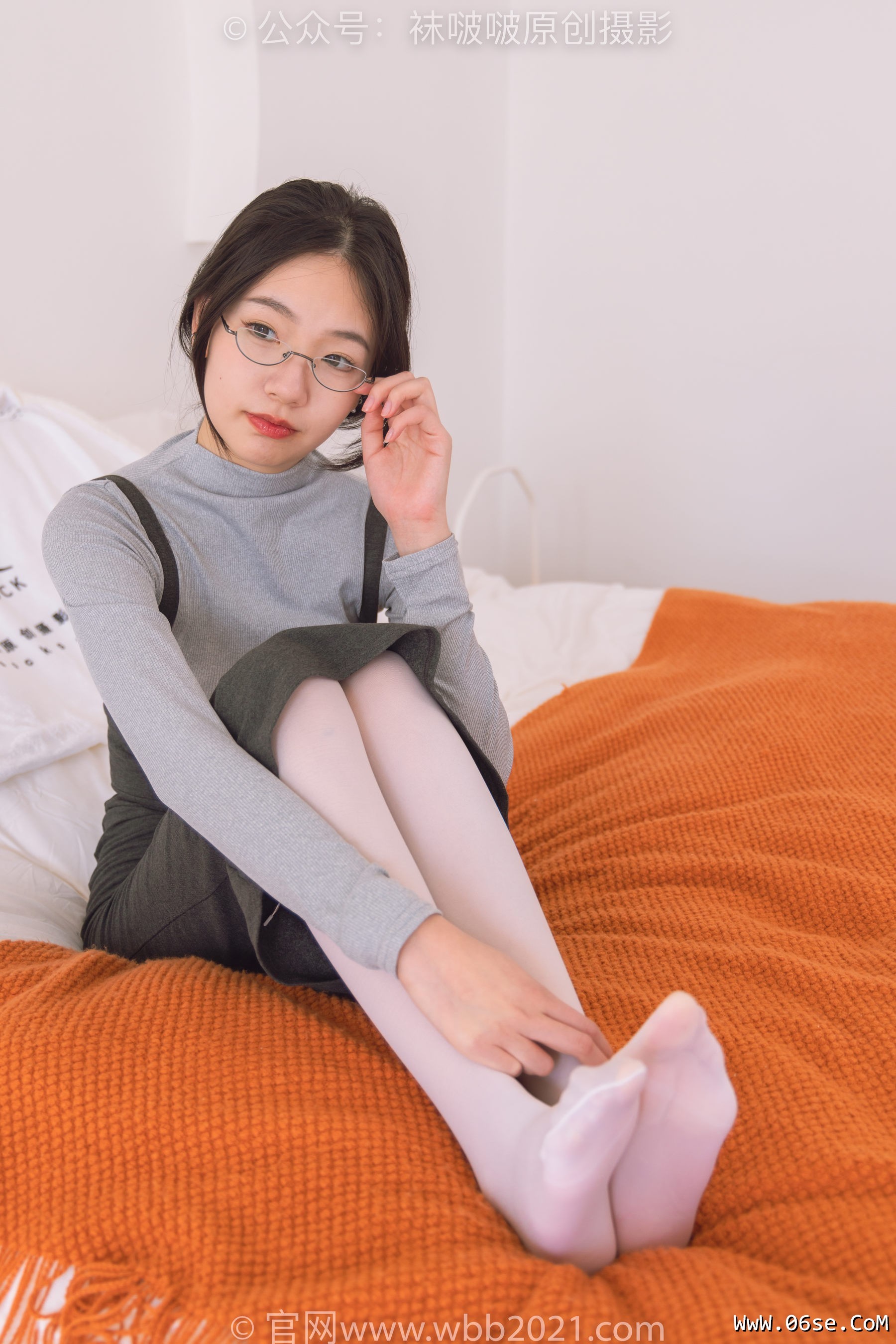 图片[32]-BoBoSocks袜啵啵 No.242 小甜豆-高跟鞋、厚白丝[140P]-六色网