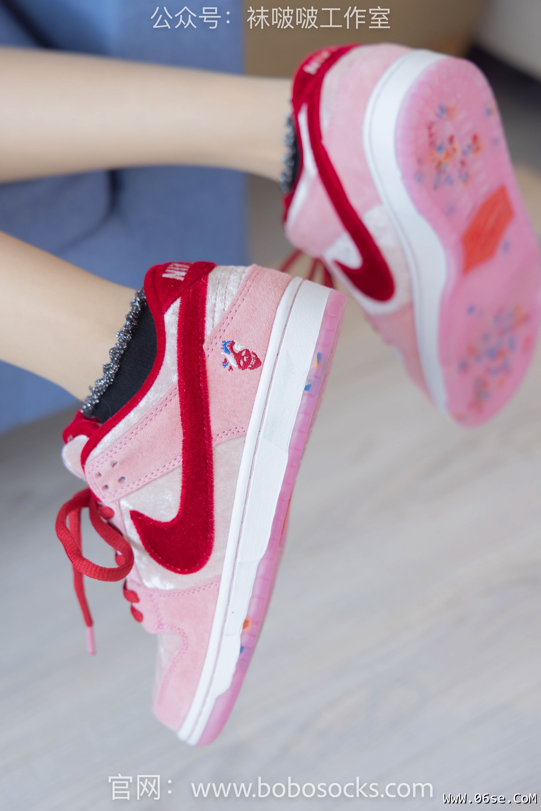 图片[7]-BoBoSocks袜啵啵 No.097 稚予-板鞋、玻璃丝短袜、肉丝[140P]-六色网